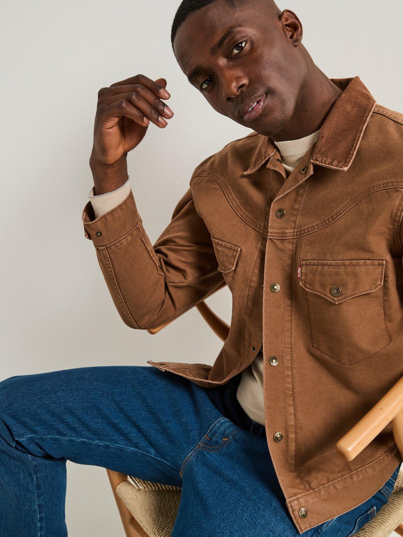 Levi's Western Shothorn Denim Trucker Jacket - Brown | Very