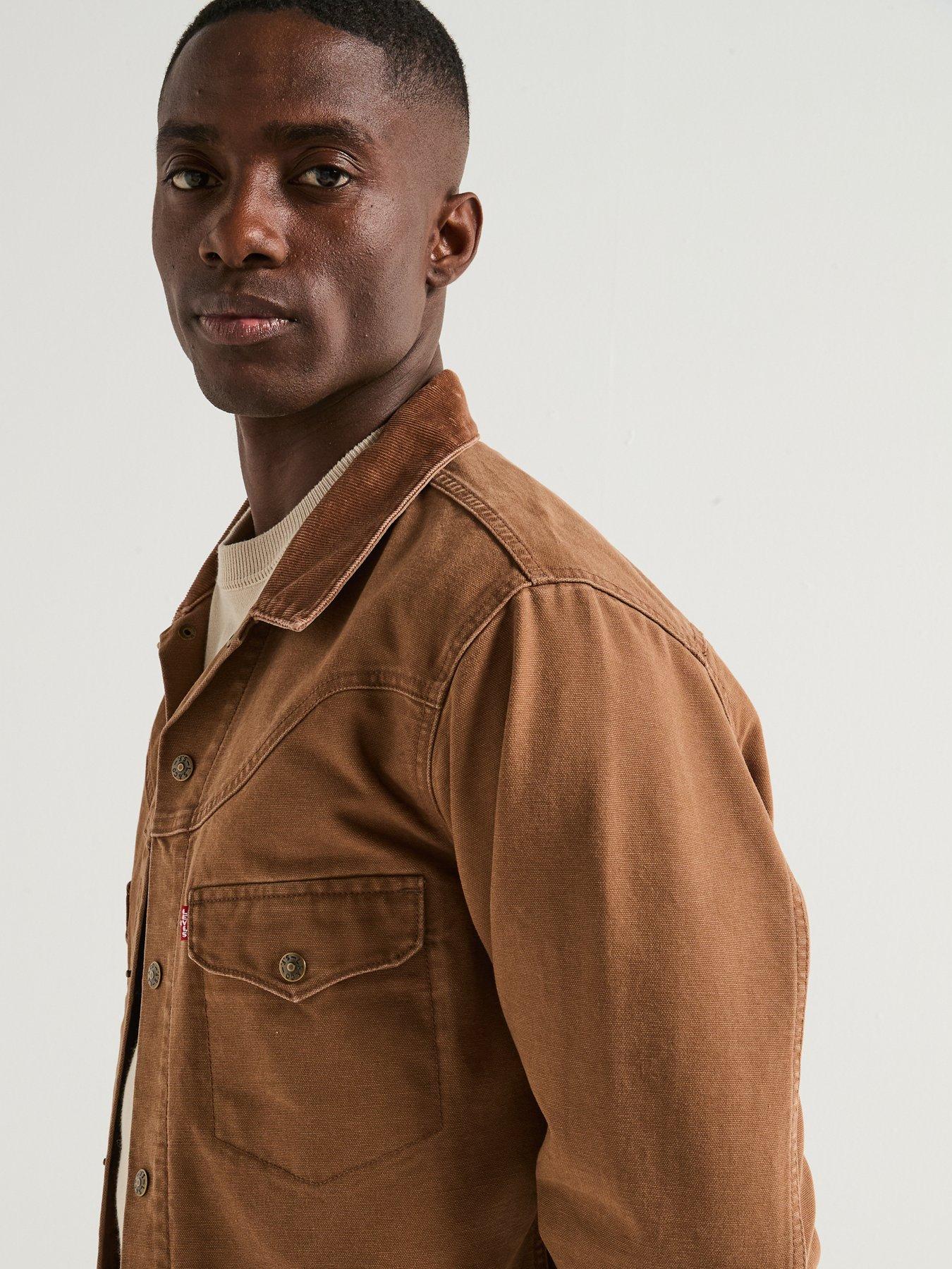 Levi's Western Shothorn Denim Trucker Jacket - Brown | Very