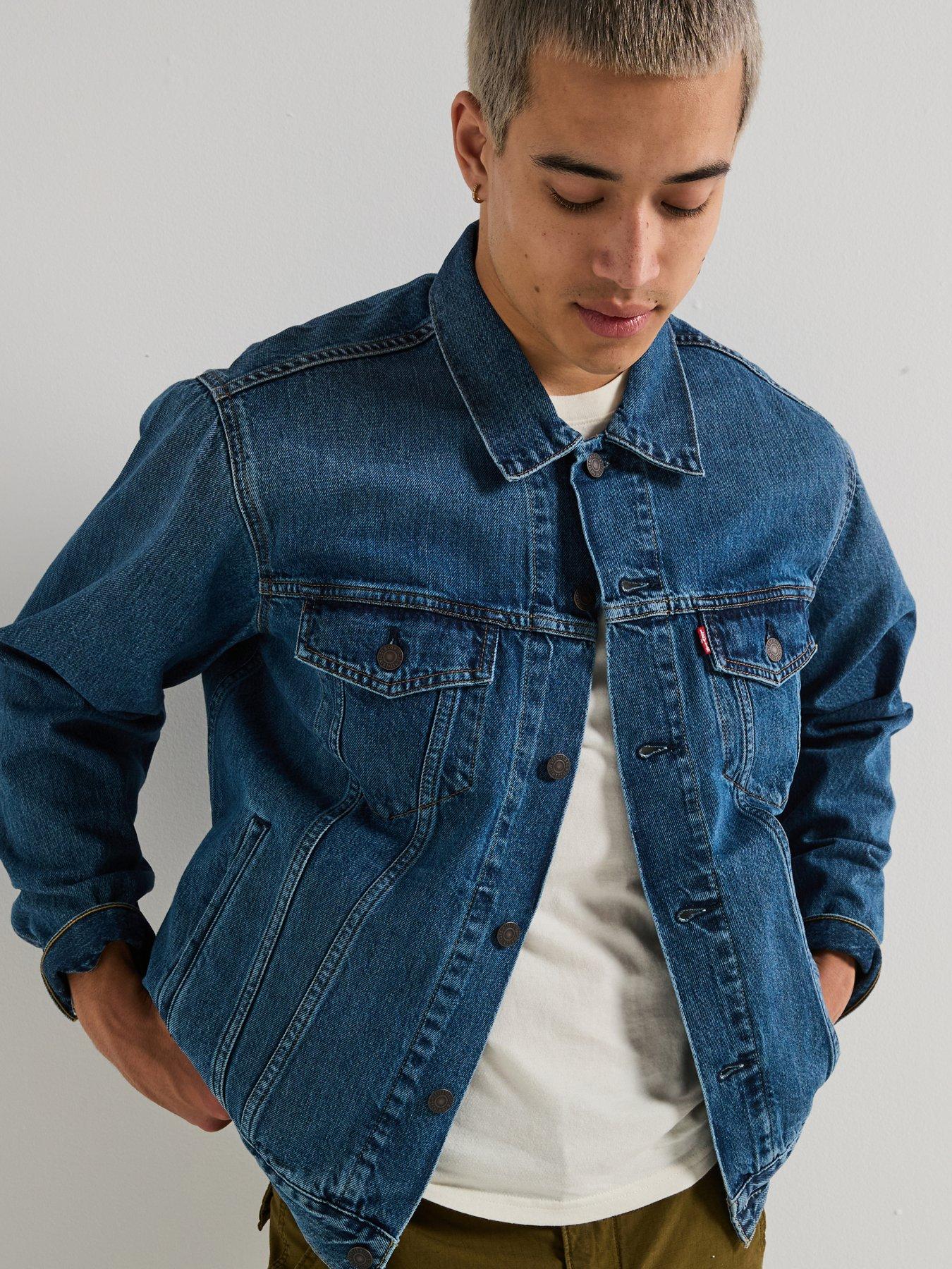 Levi's Original Denim Relaxed Fit Trucker Jacket - Blue