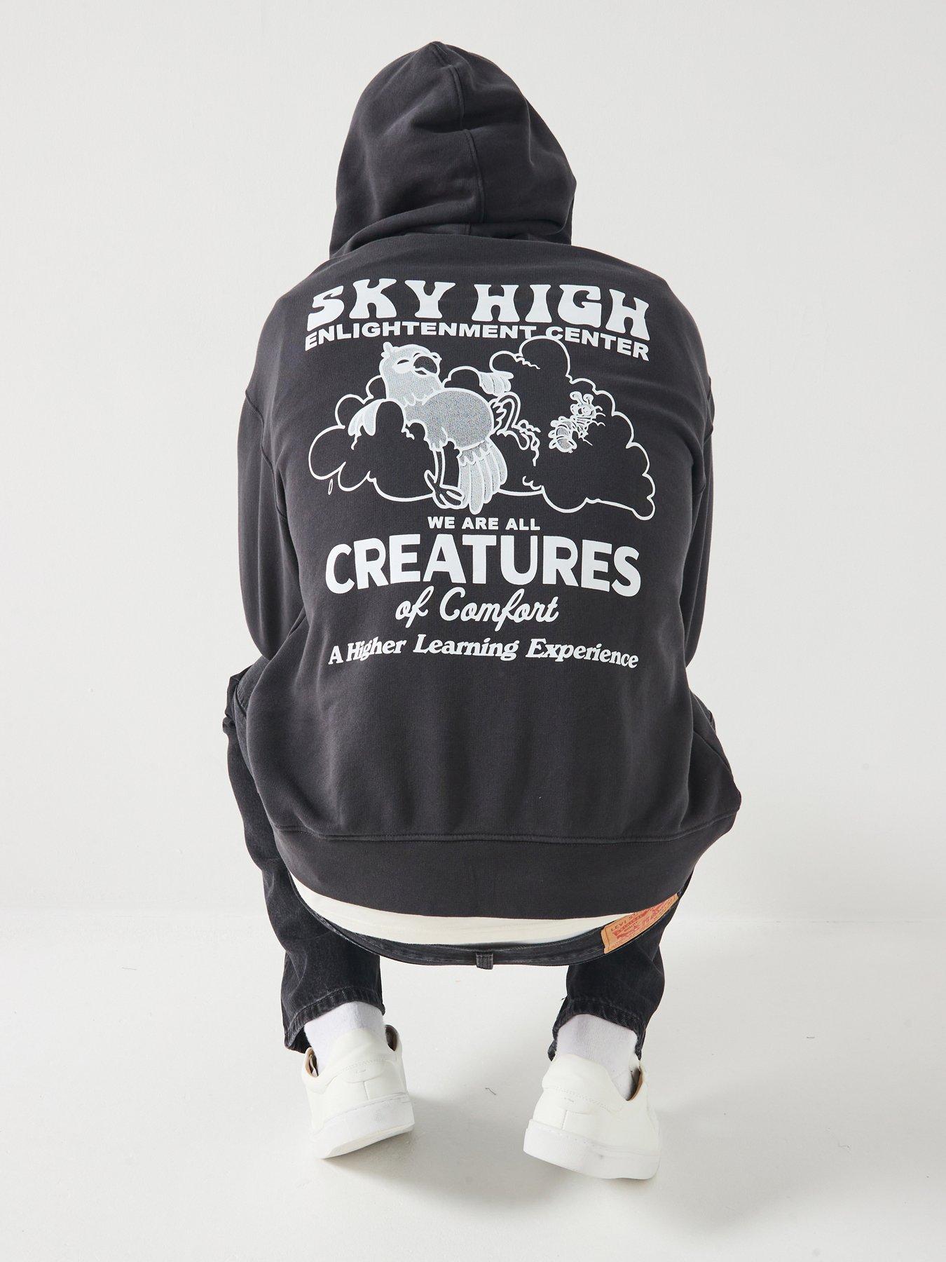 Levi's Levis Vegetable Back Graphic Hoodie - Black