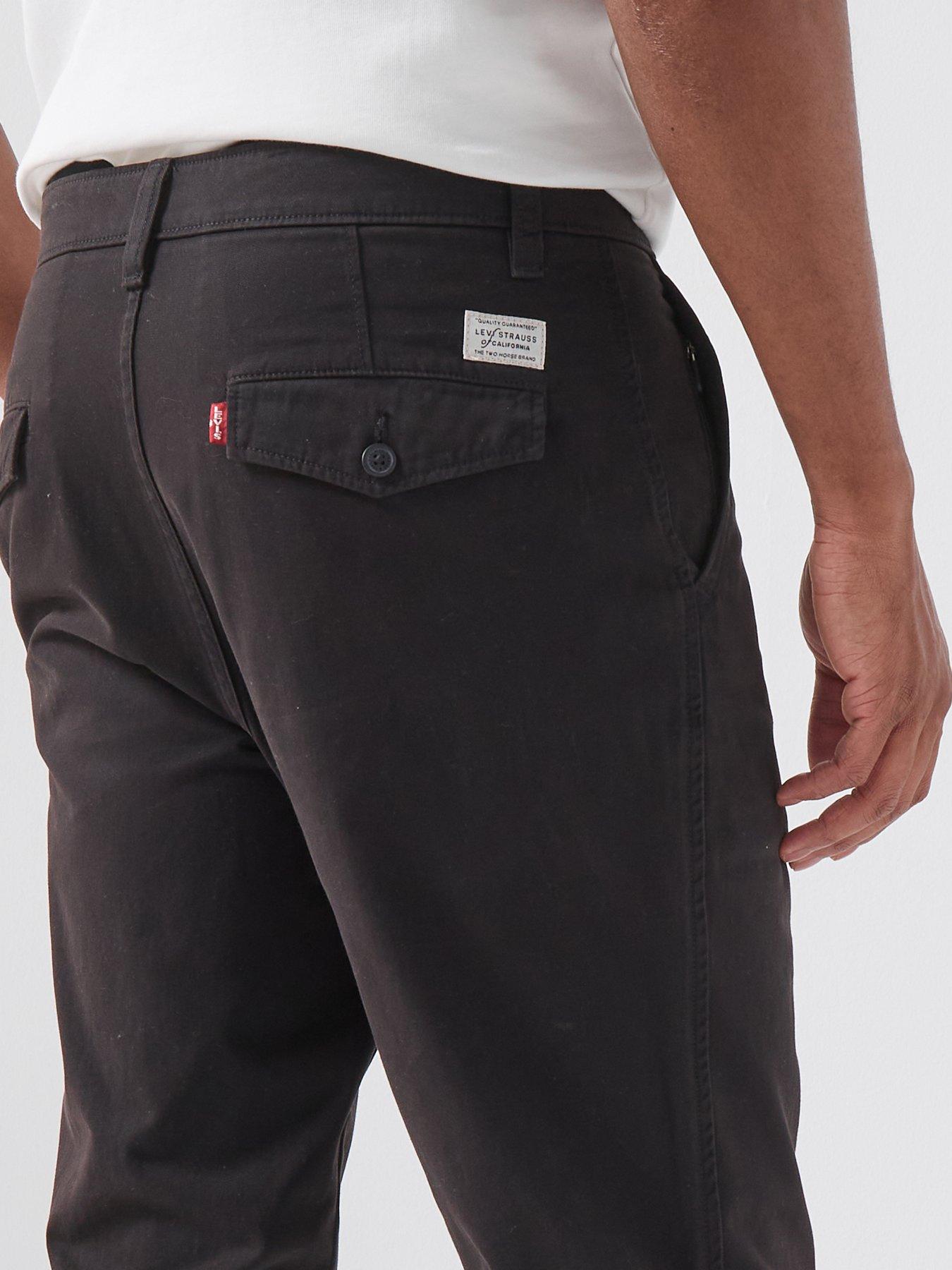 Levi's Xx Ii Authentic Relaxed Fit Chino Trousers - Black | Very