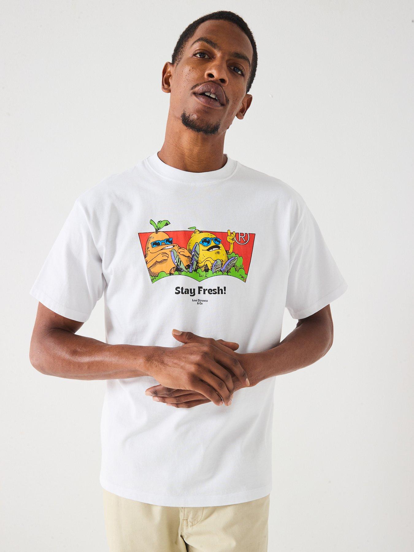 Levi's Levis Fresh Fruit Graphic T-Shirt - White
