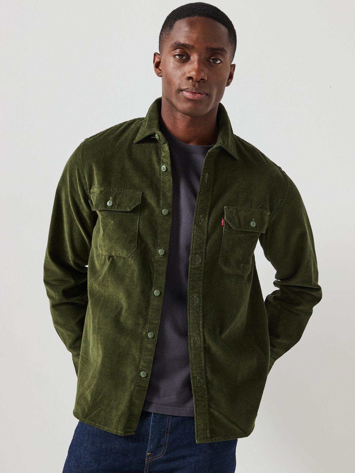 Levi's Jackson Worker Denim Shirt Dark Green Very