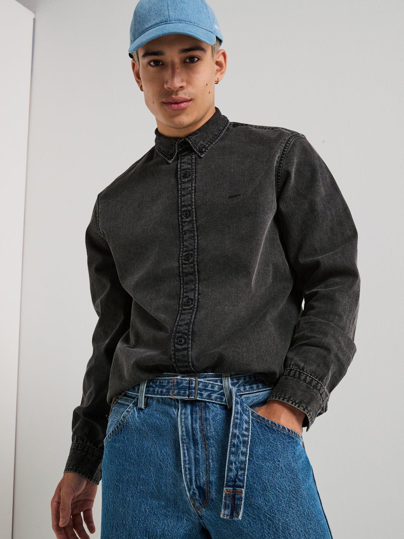 Levi's Authentic Long Sleeve Button Down Shirt - Black
