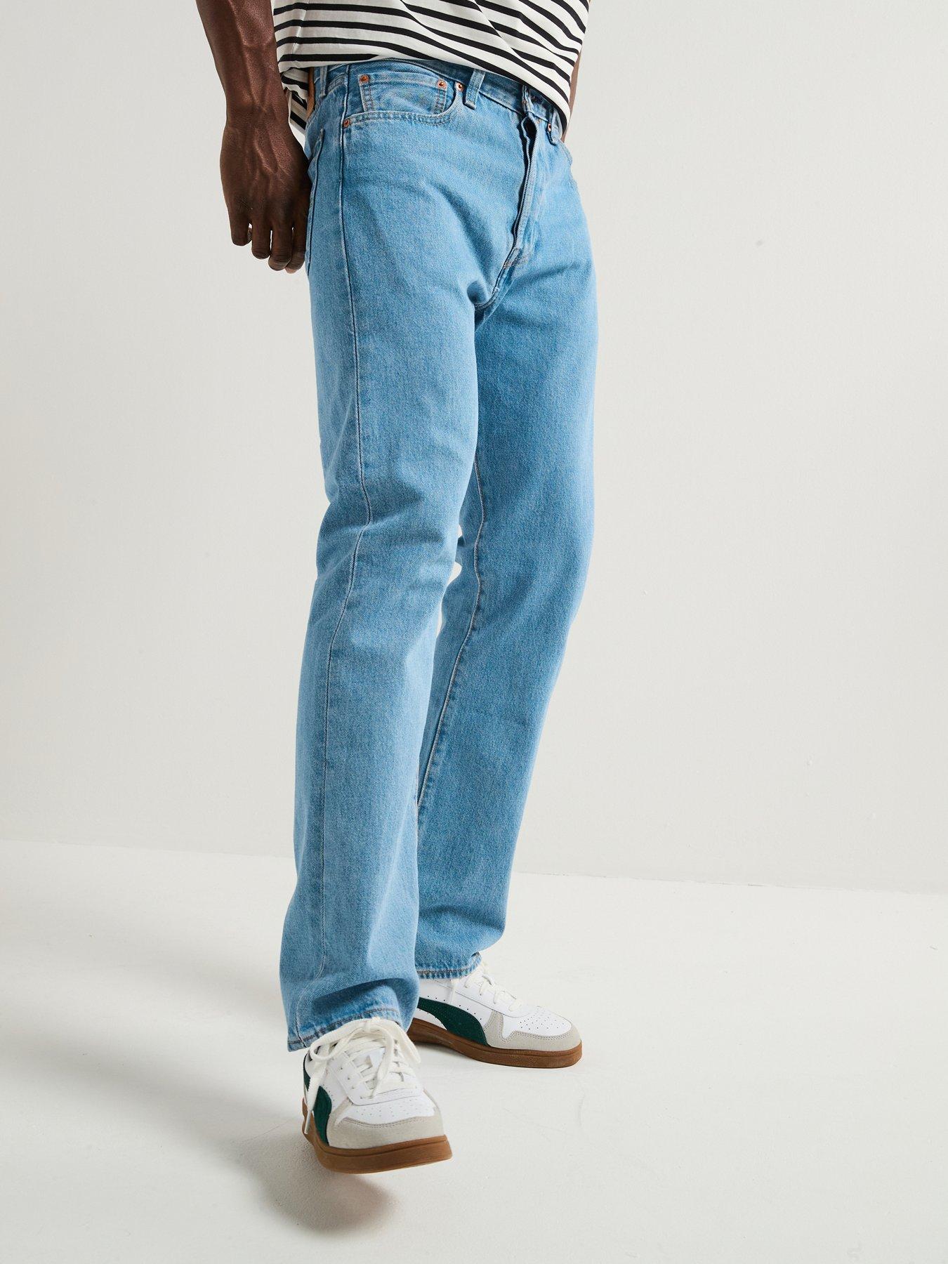 Levi's Levis Original 501 Straight Fit Jeans - Ferry Building - Light Blue