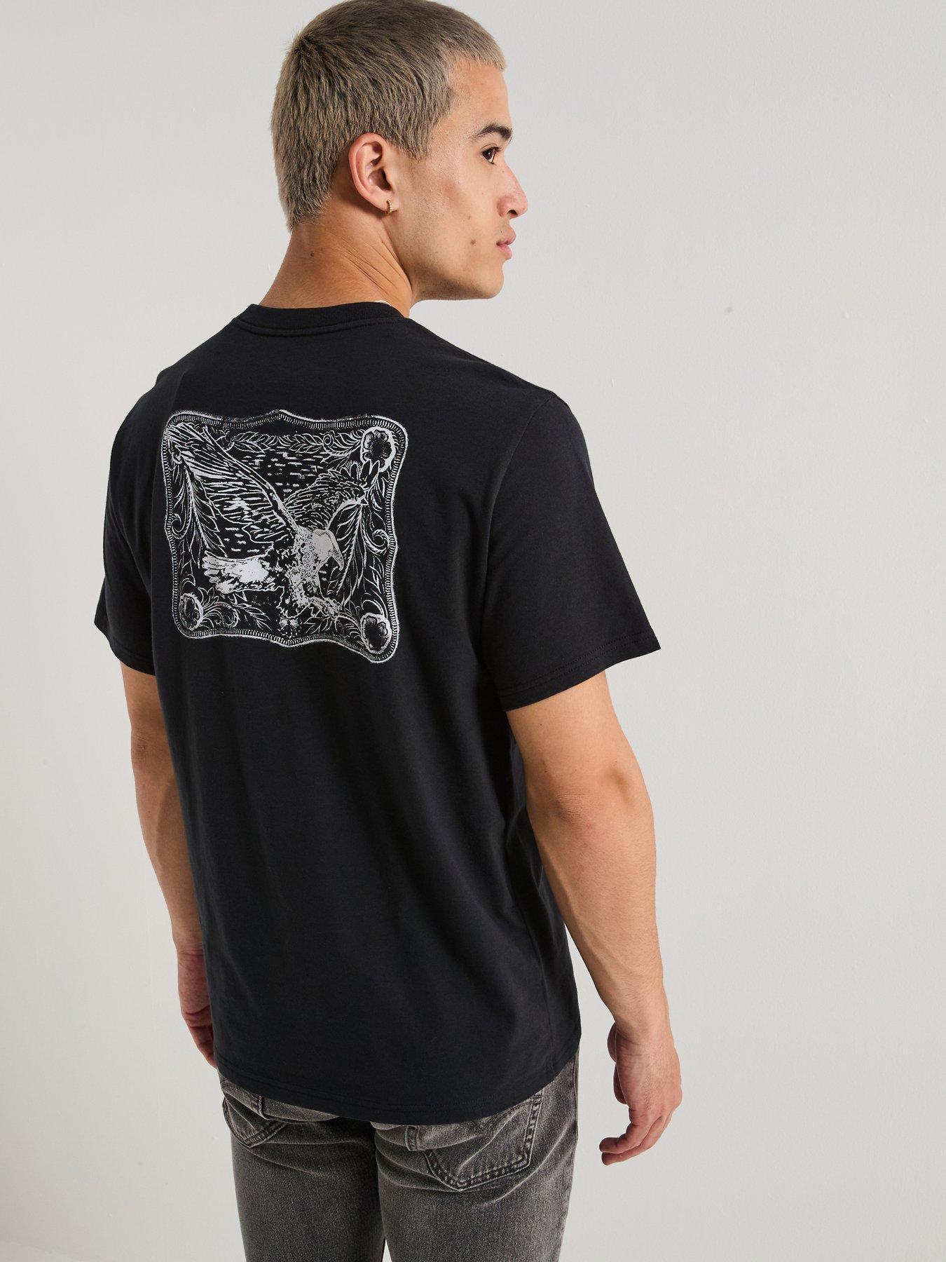 Levi's Levis Back Graphic Relaxed Fit T-Shirt - Black