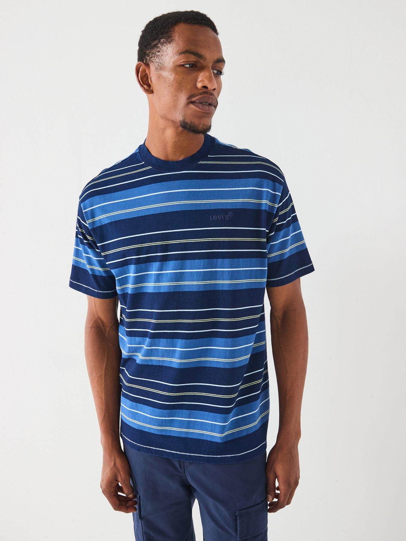 undefined Levi's Red Tab Vintage Fit Short Sleeve Striped T-shirt- Multi