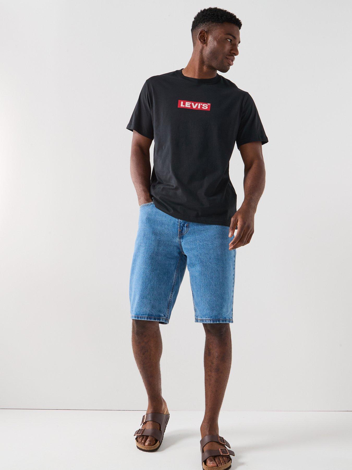 Levi's 469 Loose Fit Denim Shorts - Blue | Very