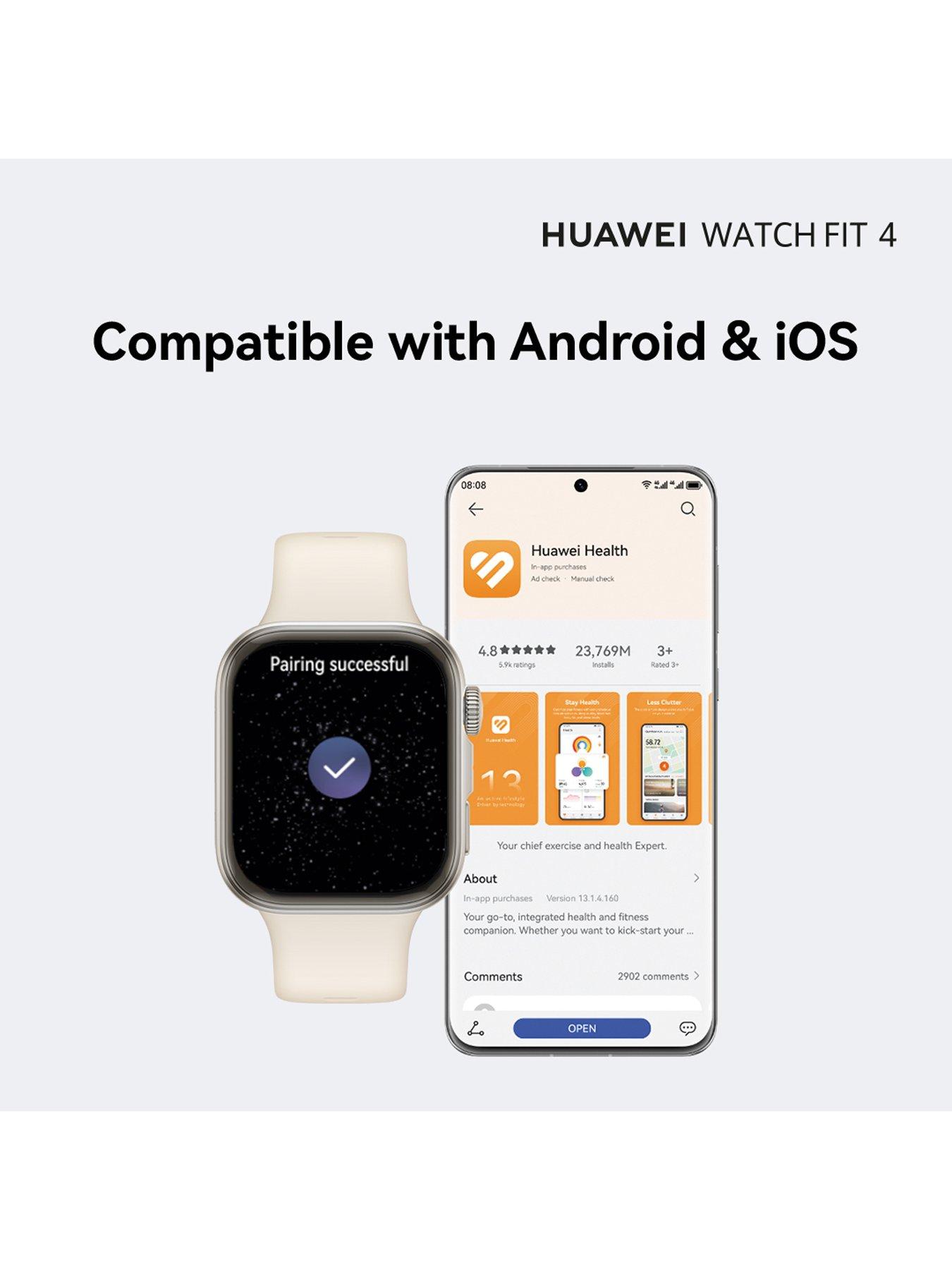 Image 7 of 7 of Huawei Watch Fit 4 Aluminium Alloy White
