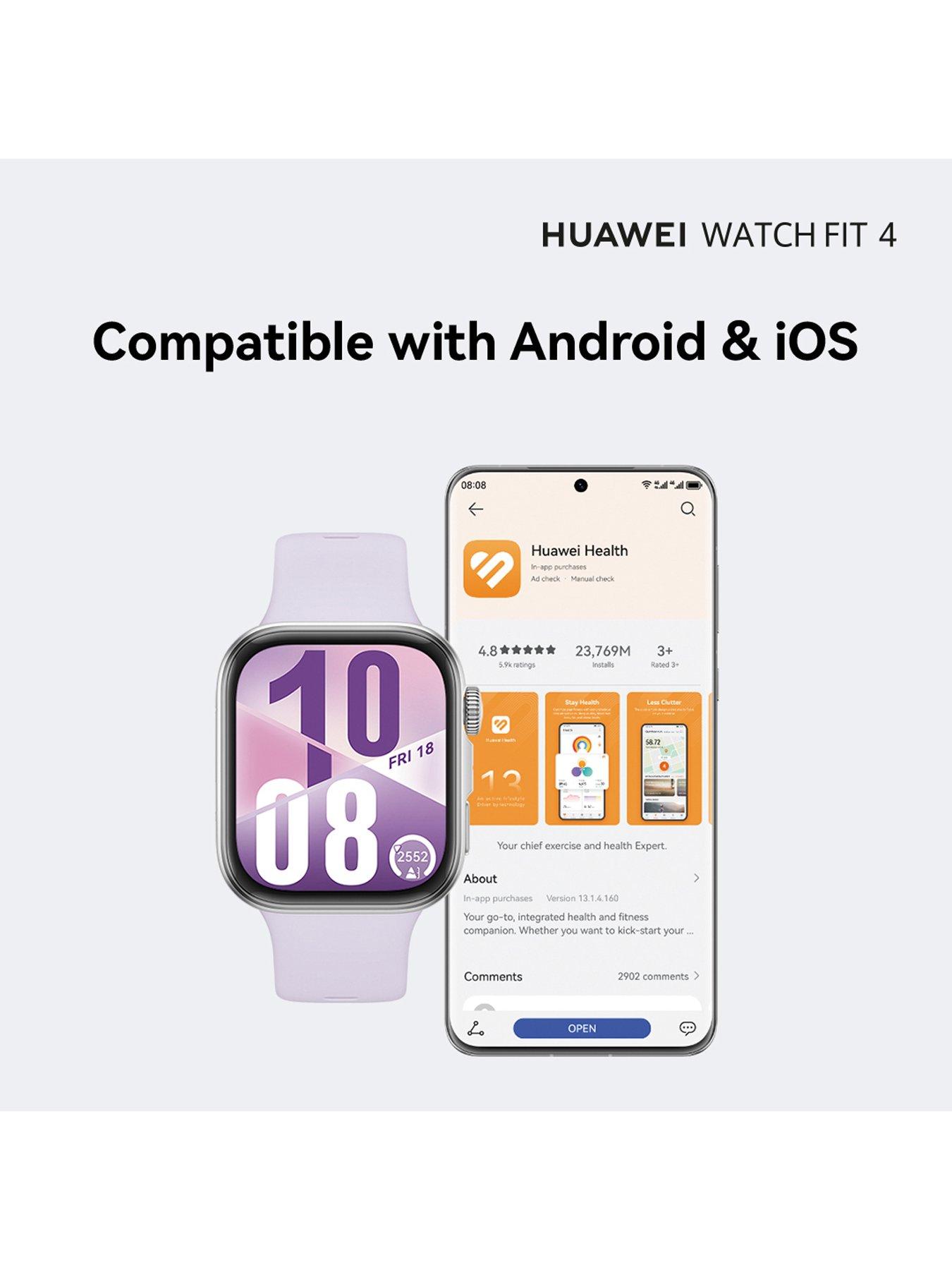 Image 7 of 7 of Huawei Watch Fit 4 Aluminium Alloy Purple