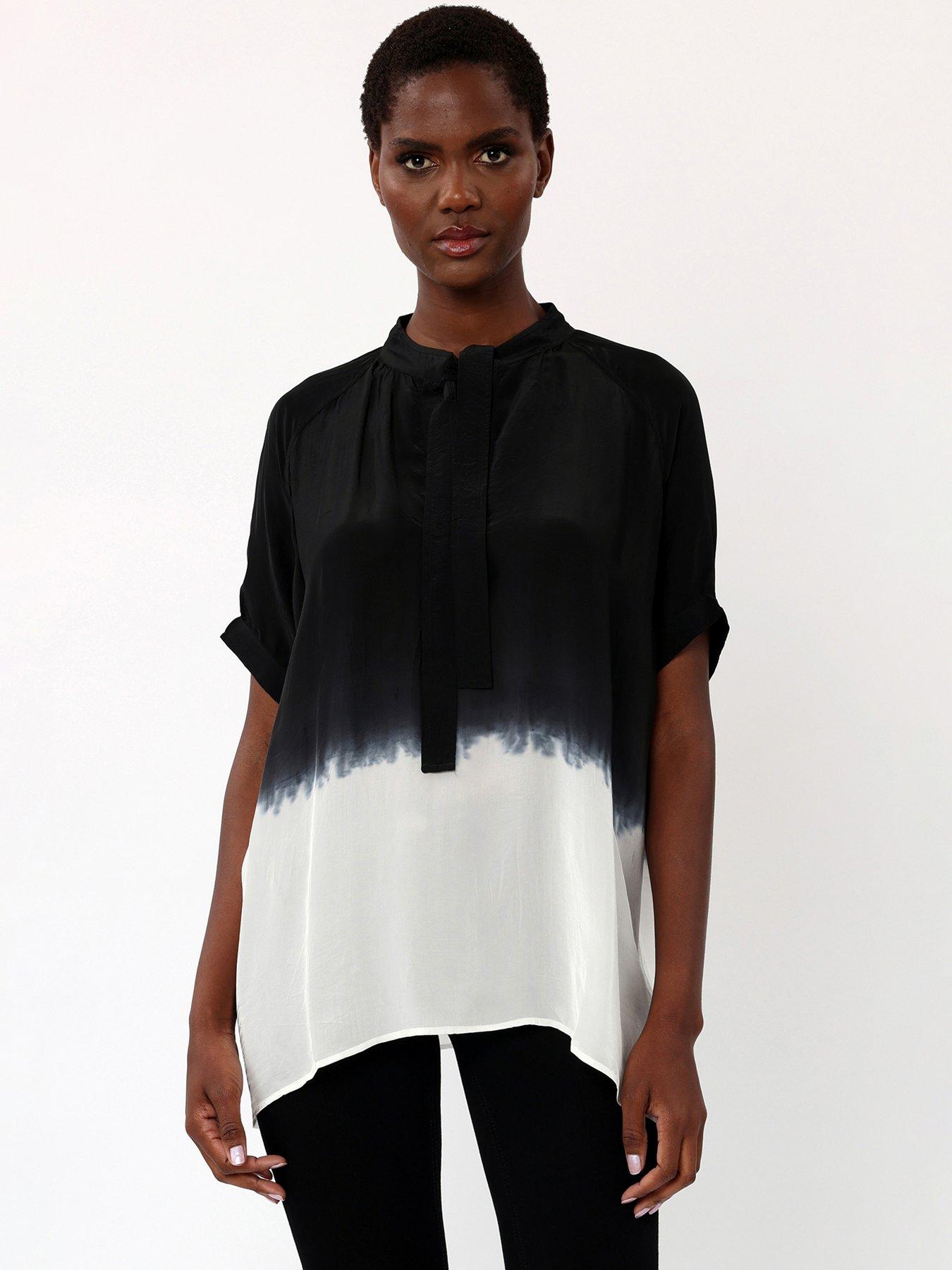 religion-power-tunic-top-in-black-and-white-dip-dye-black