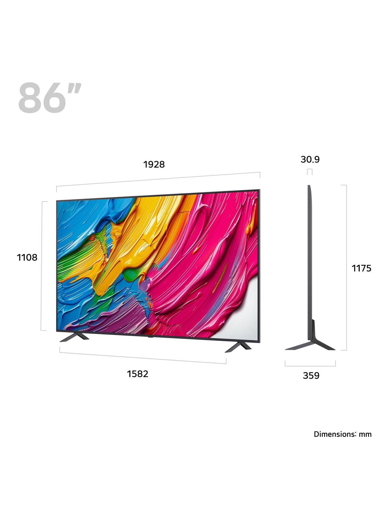 Image 2 of 7 of LG QNED80 86" 4K HDR QNED evo AI MiniLED Smart AI TV - 86QNED80A6A.AEK