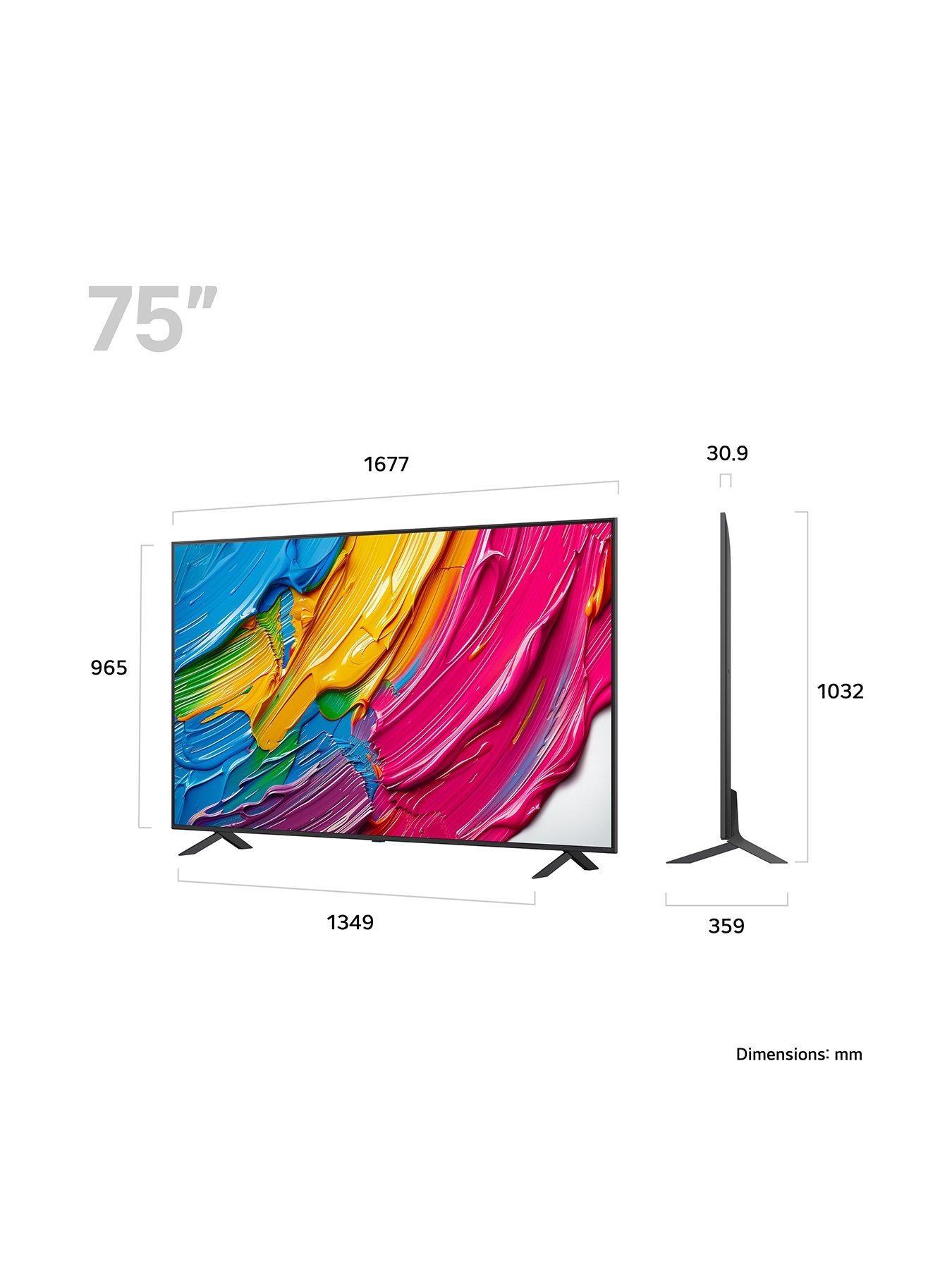 Image 2 of 6 of LG QNED QNED80A 75" 4K Smart TV