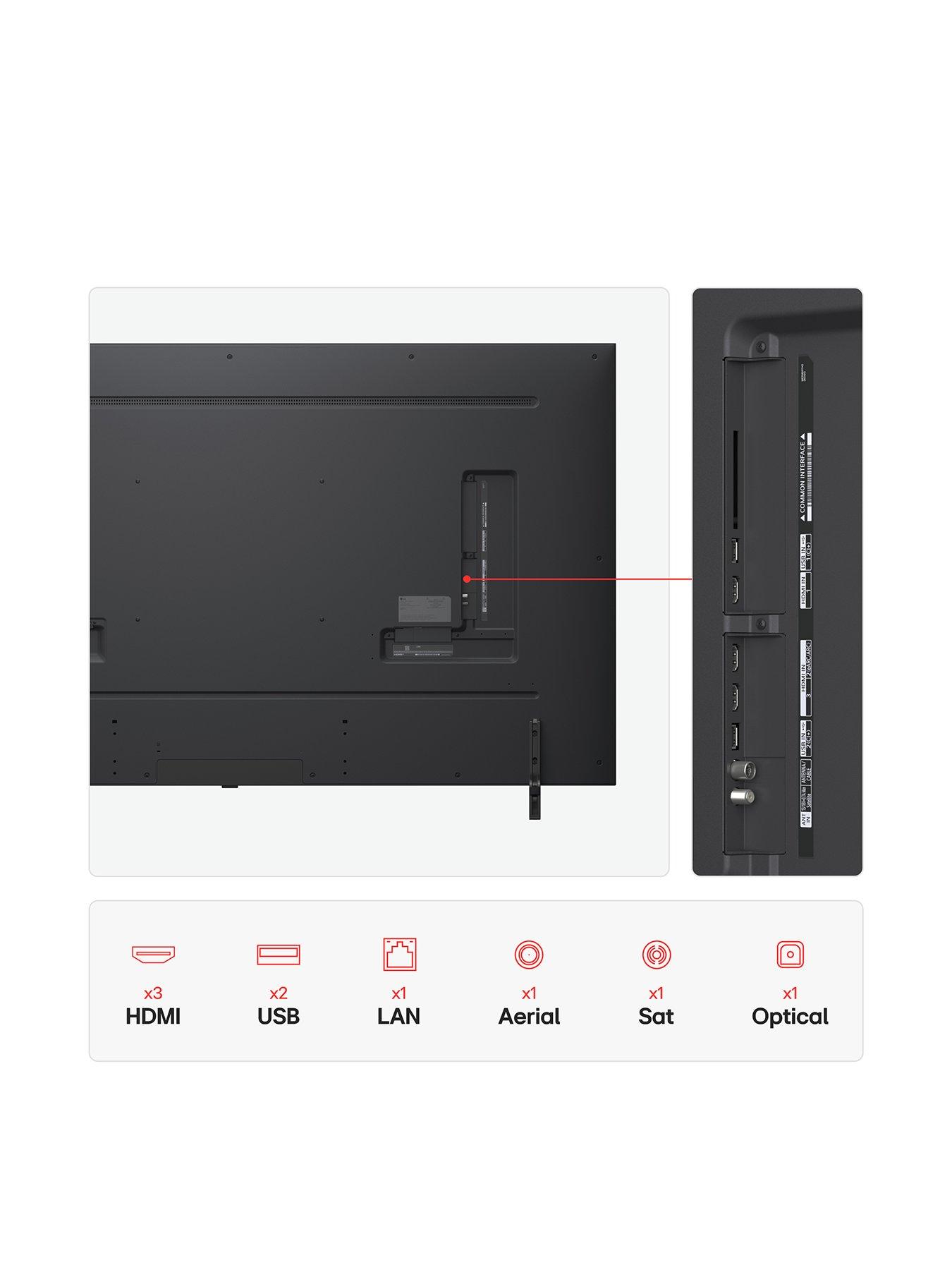 Image 3 of 6 of LG QNED QNED80A 75" 4K Smart TV