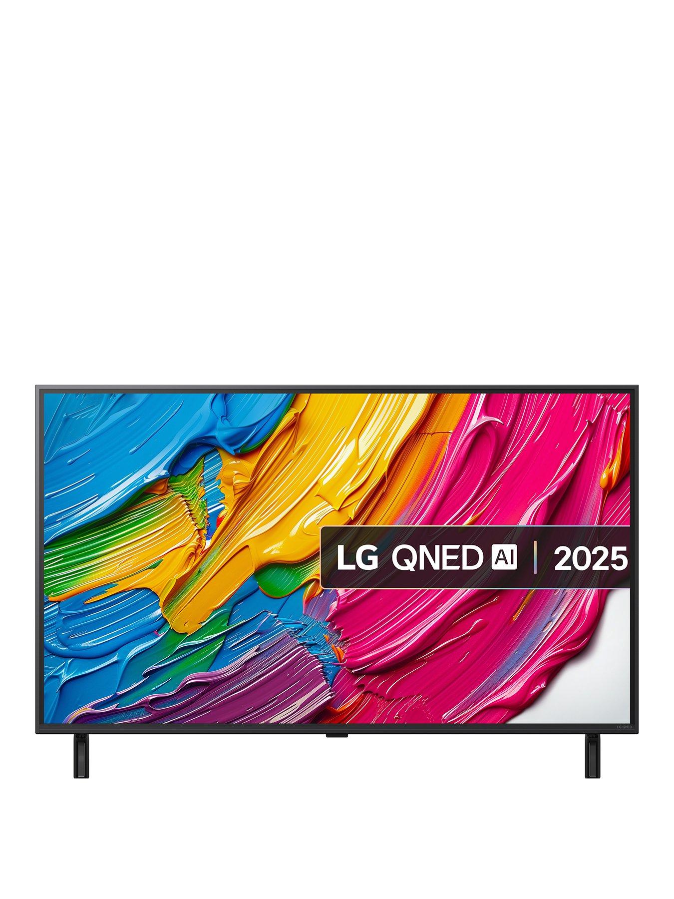 LG QNED80 43" 4K HDR QNED evo AI MiniLED Smart AI TV - 43QNED80A6A.AEK