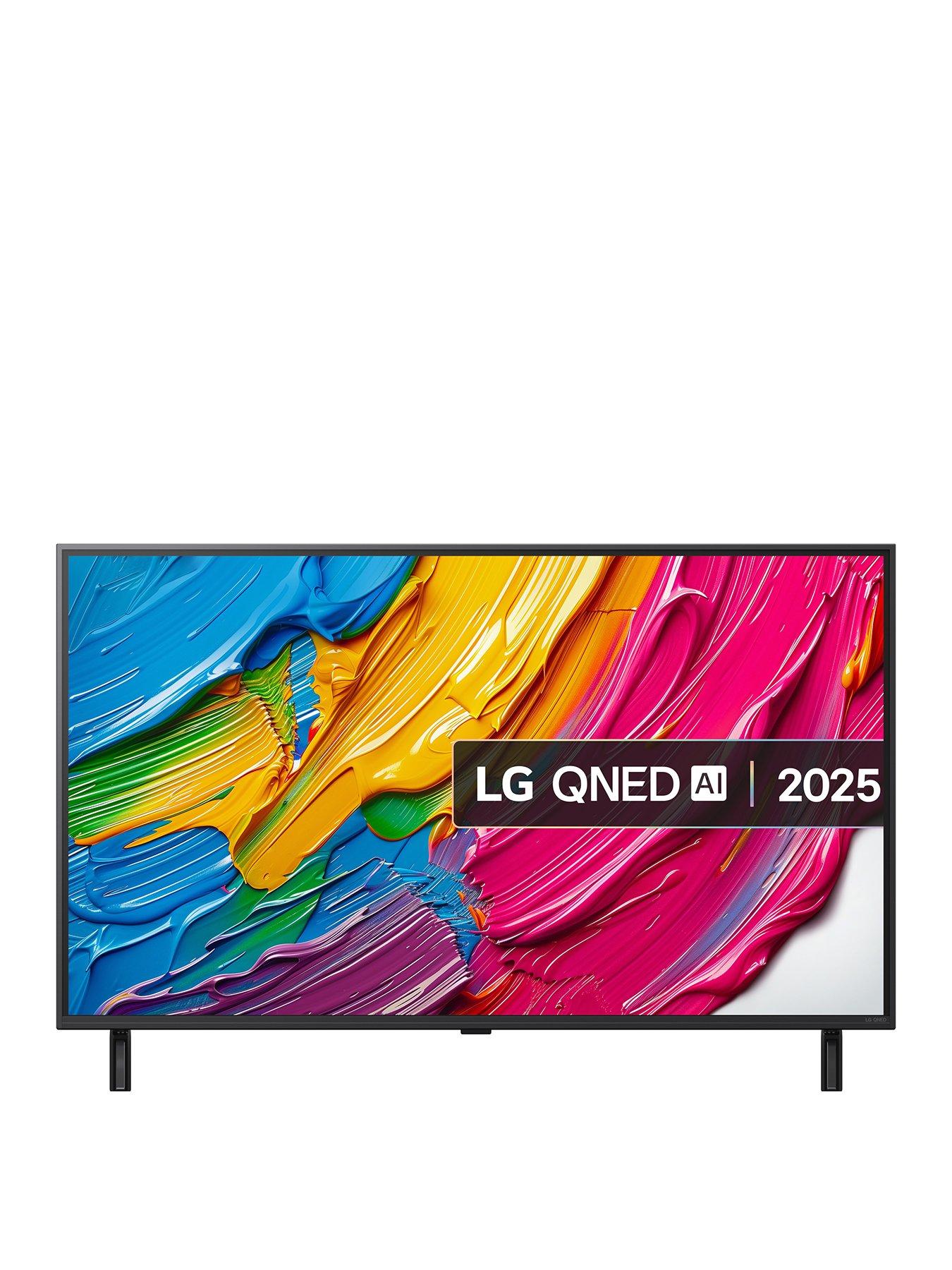 LG QNED80 43" 4K HDR QNED evo AI MiniLED Smart AI TV - 43QNED80A6A.AEK