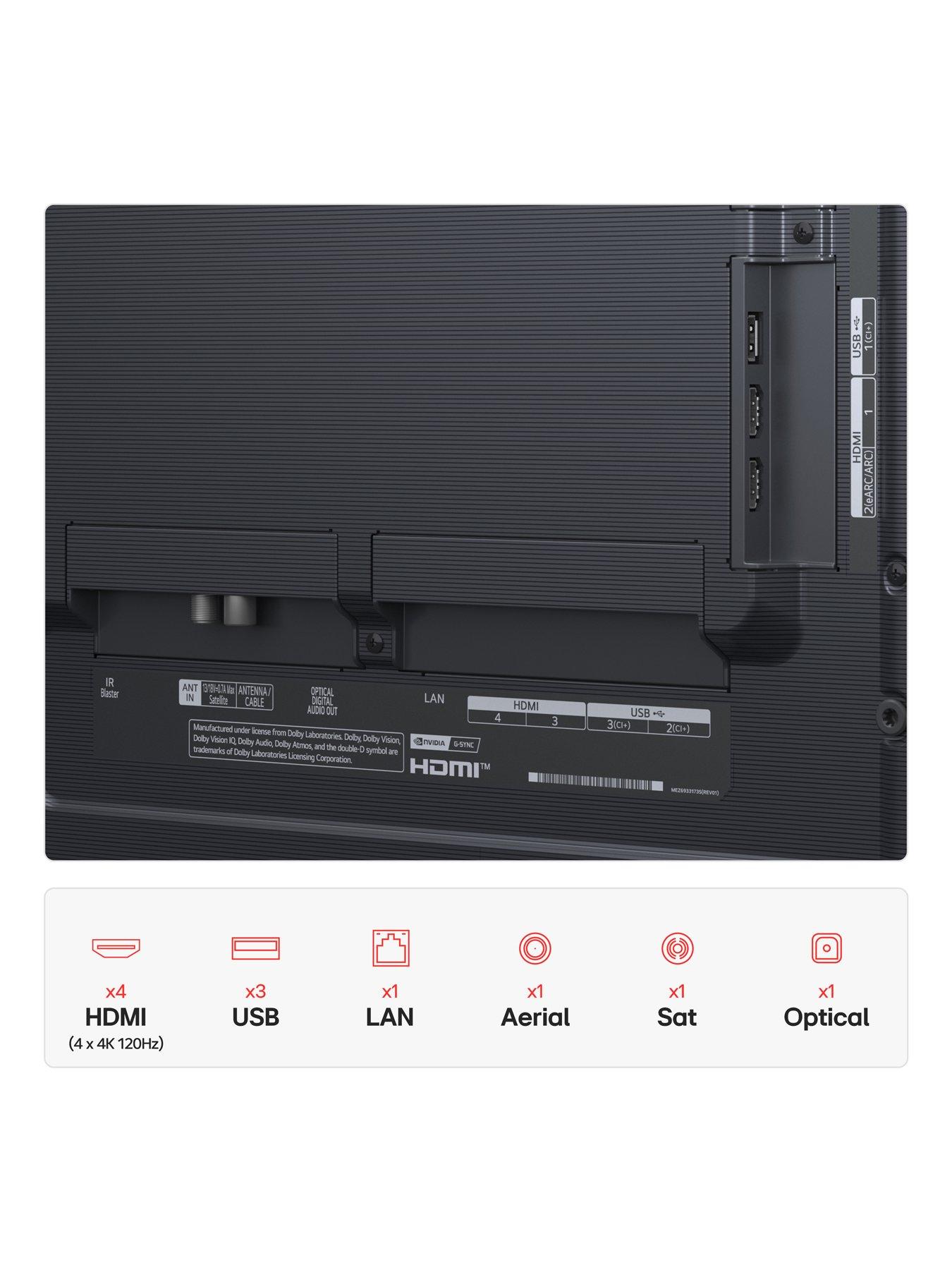 LG G5 55" OLED evo 4K HDR Smart AI TV 2025 (Wall Mounted) - OLED55G54LW ...