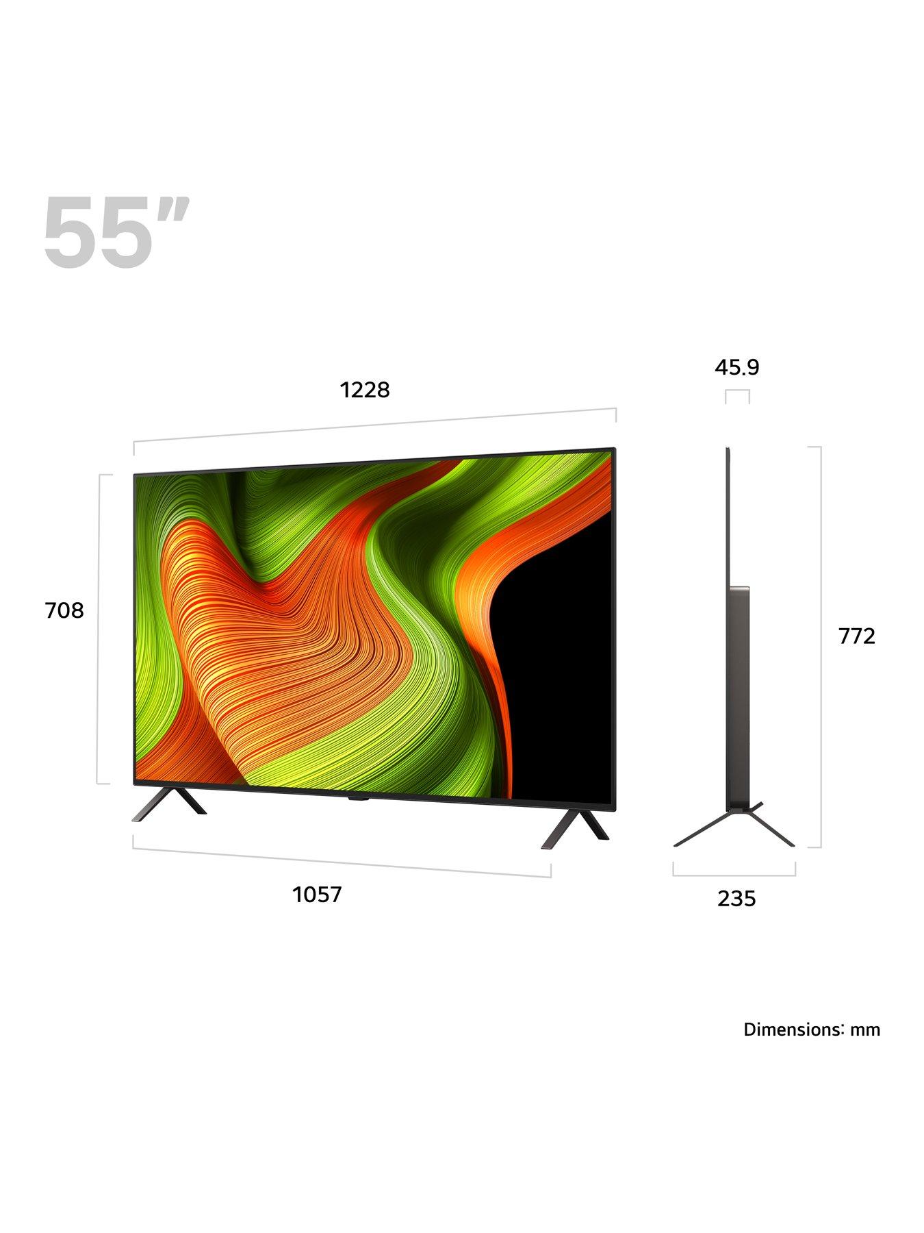 Image 2 of 7 of LG B5 55-inch OLED 4K HDR Smart AI TV&nbsp;- OLED55B56LA.AEK