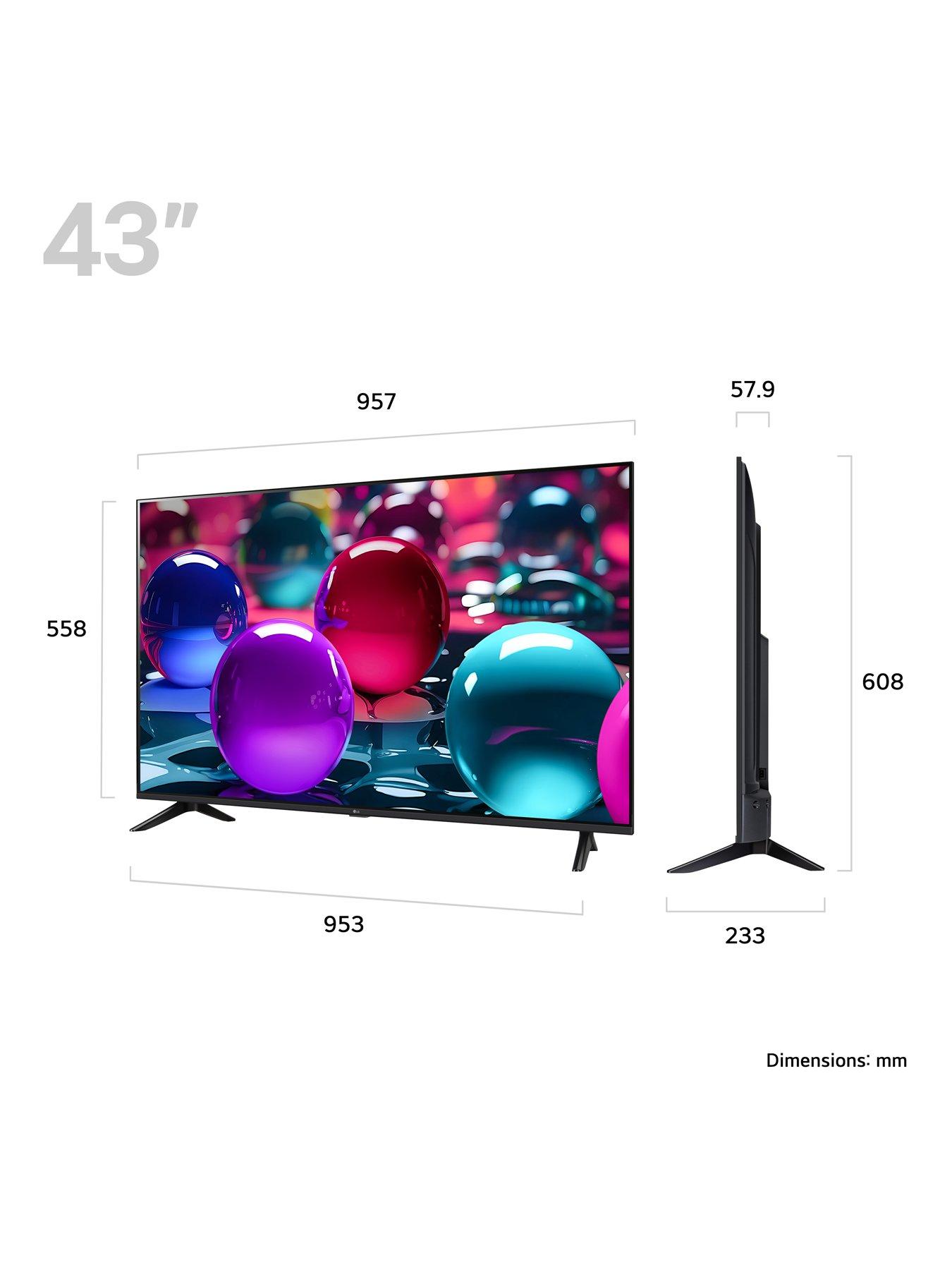 Image 2 of 7 of LG UA73 43" ThinQ LED 4K HDR Smart AI TV 2025 - 43UA73006LA.AEKQ