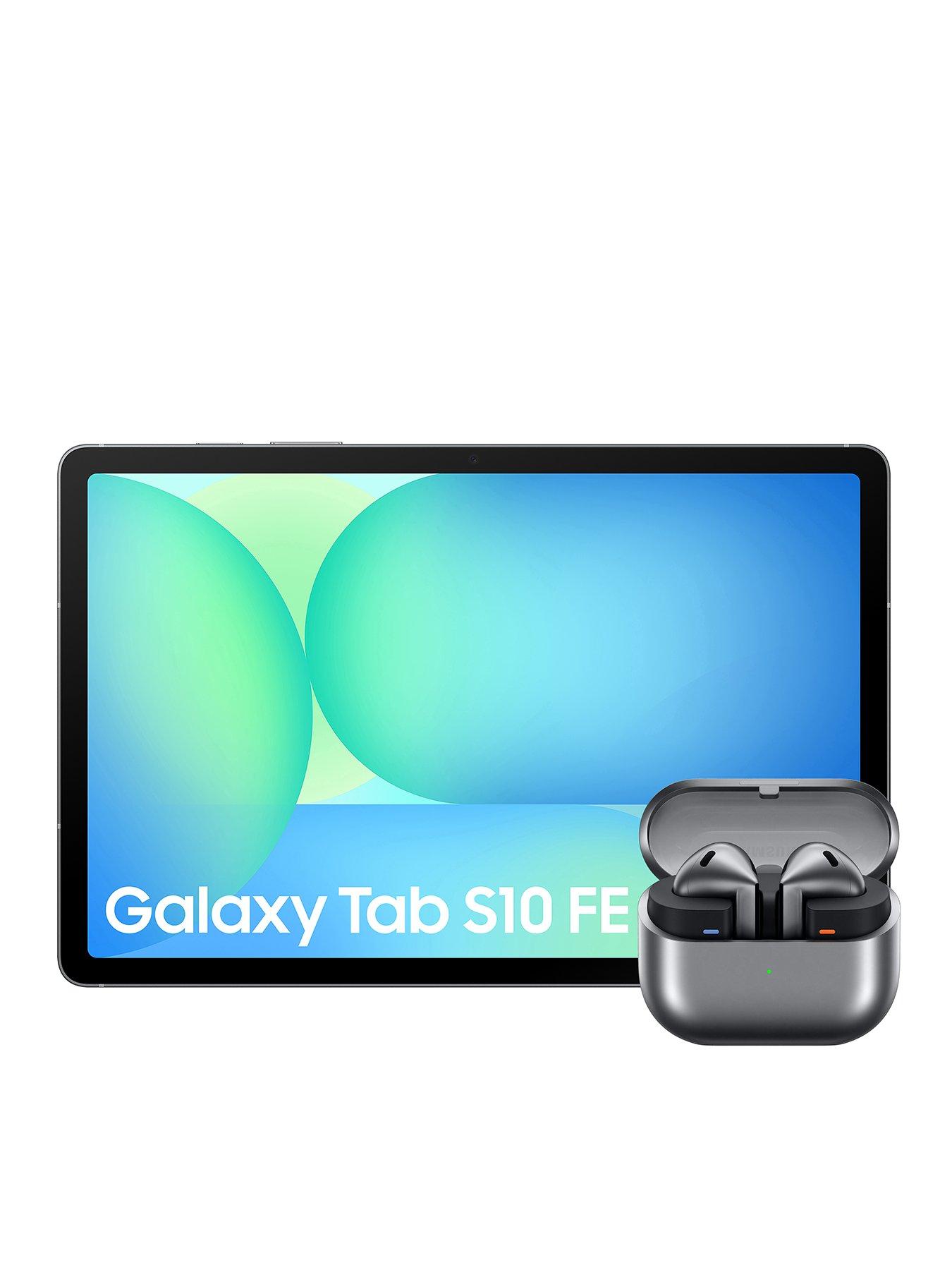 undefined Galaxy Tab S10 FE 128GB Grey with Galaxy Buds3 - Silver