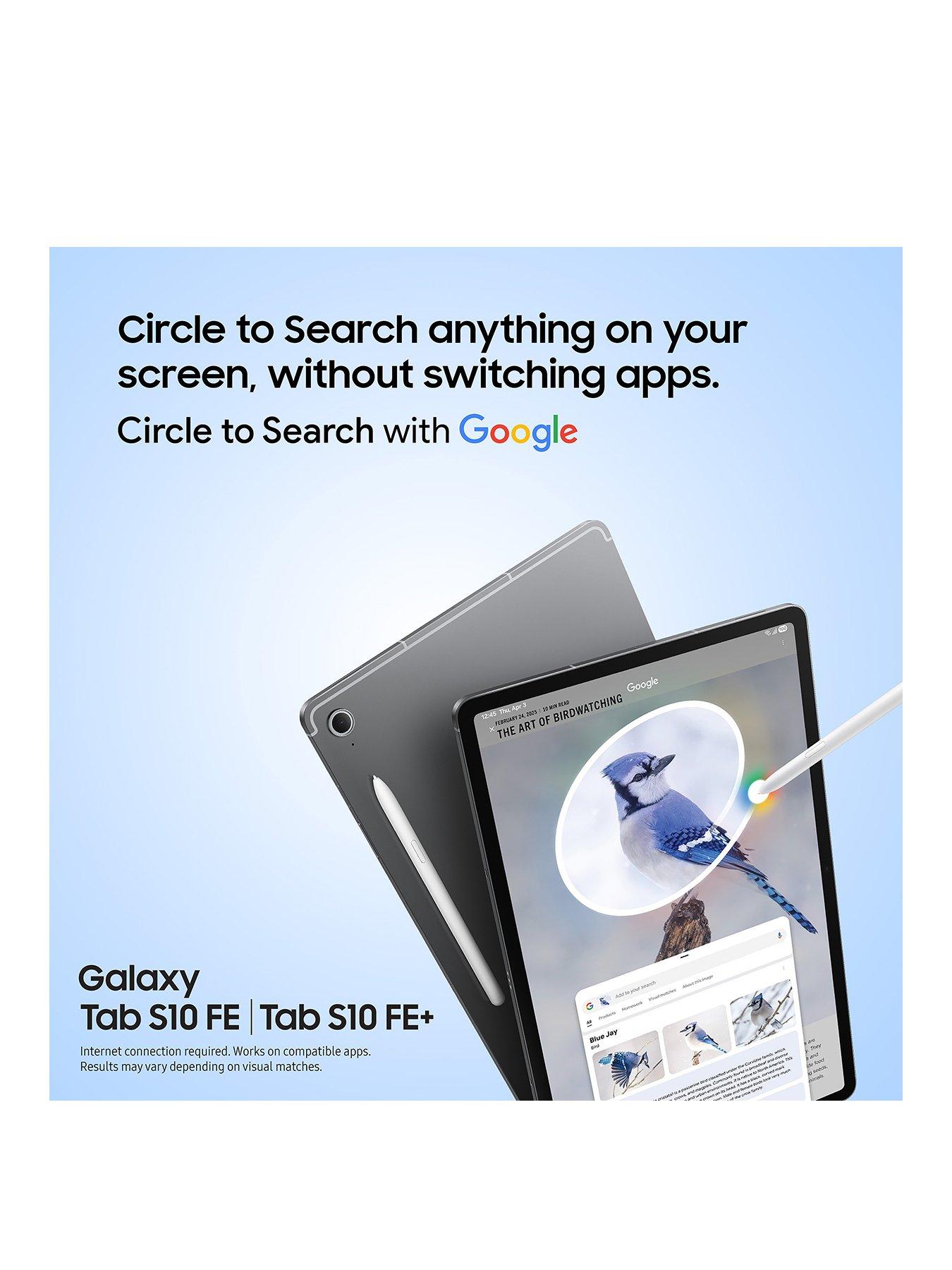 Image 3 of 8 of Samsung Galaxy Tab S10 FE with Galaxy Buds3 - Silver