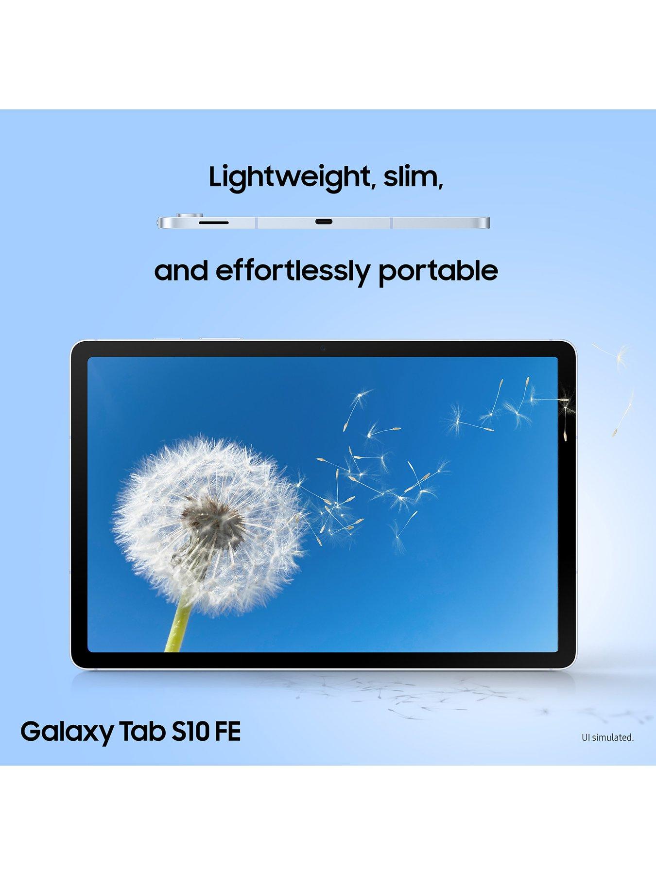 Image 5 of 8 of Samsung Galaxy Tab S10 FE with Galaxy Buds3 - Silver