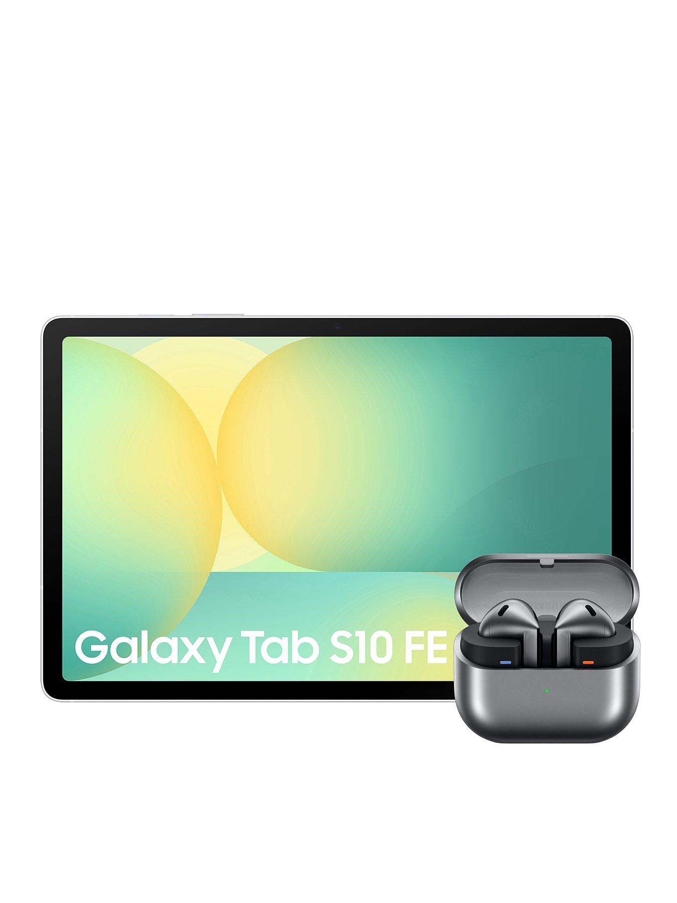 undefined Galaxy Tab S10 FE 128GB Grey with Galaxy Buds3 - Silver