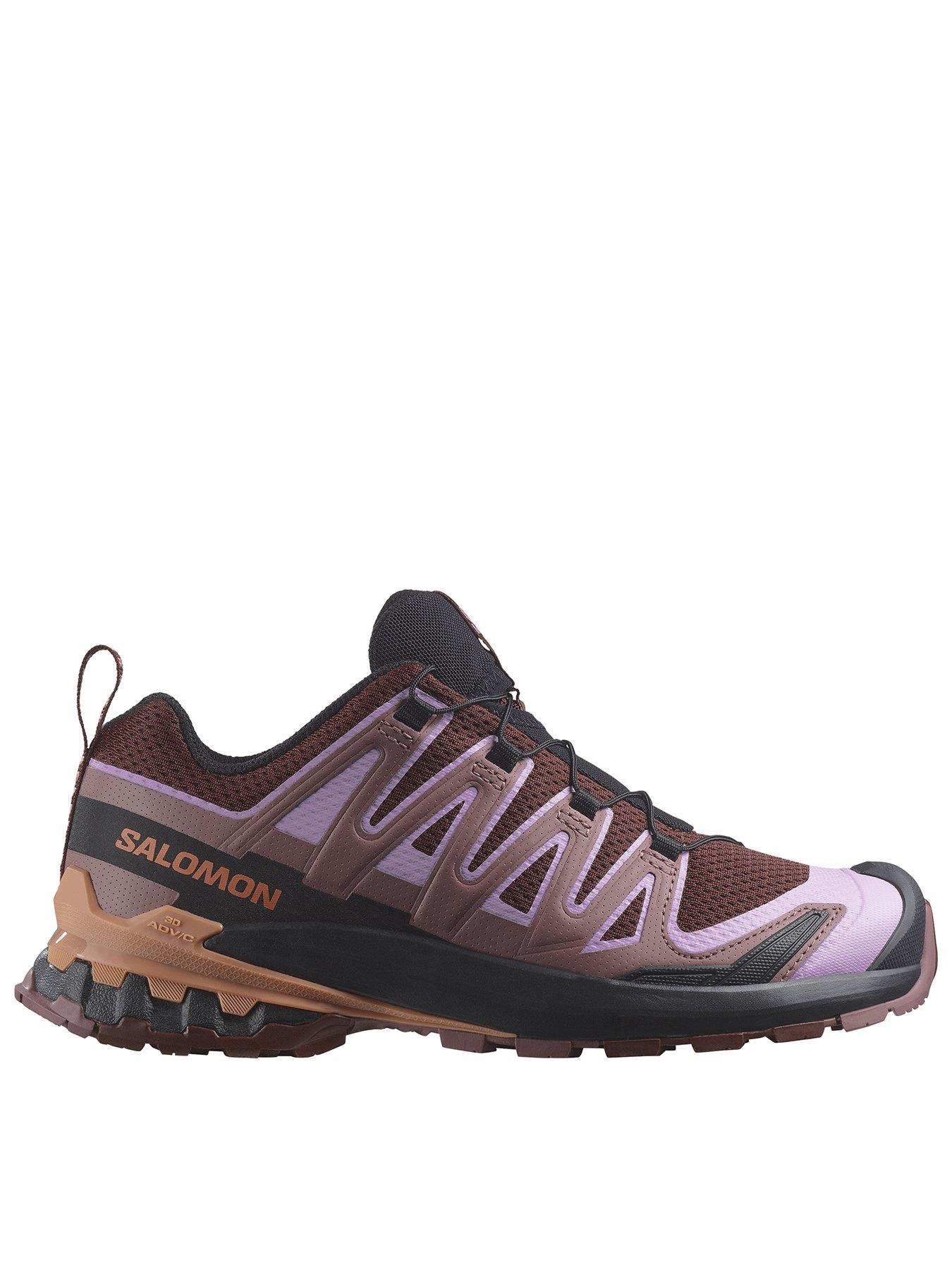 Salomon Women's Trail Running XA Pro 3D V9 Trainers - Purple