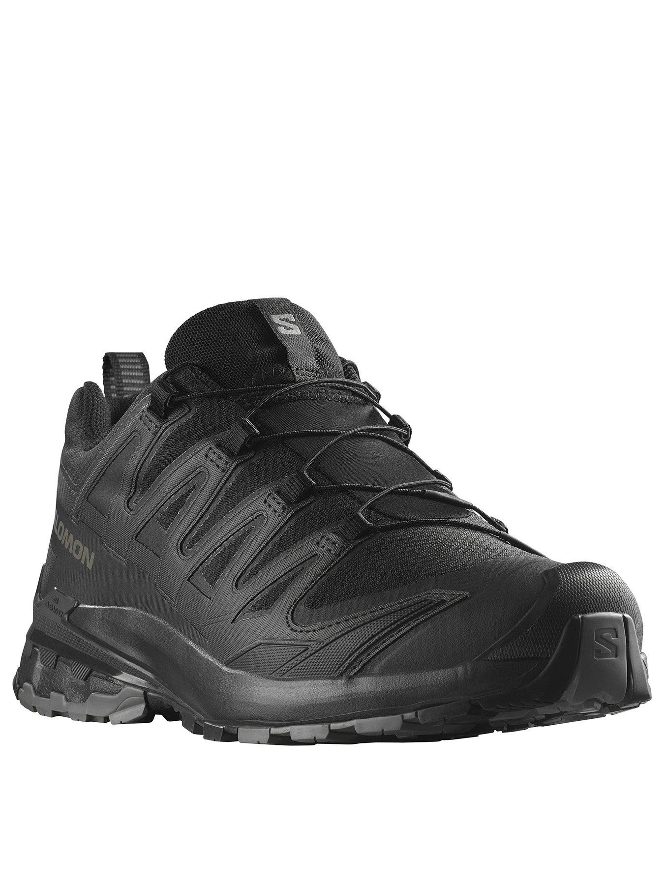 Image 2 of 6 of Salomon Mens Trail Running Xa Pro 3d V9 Wide Goretex Trainers - Black