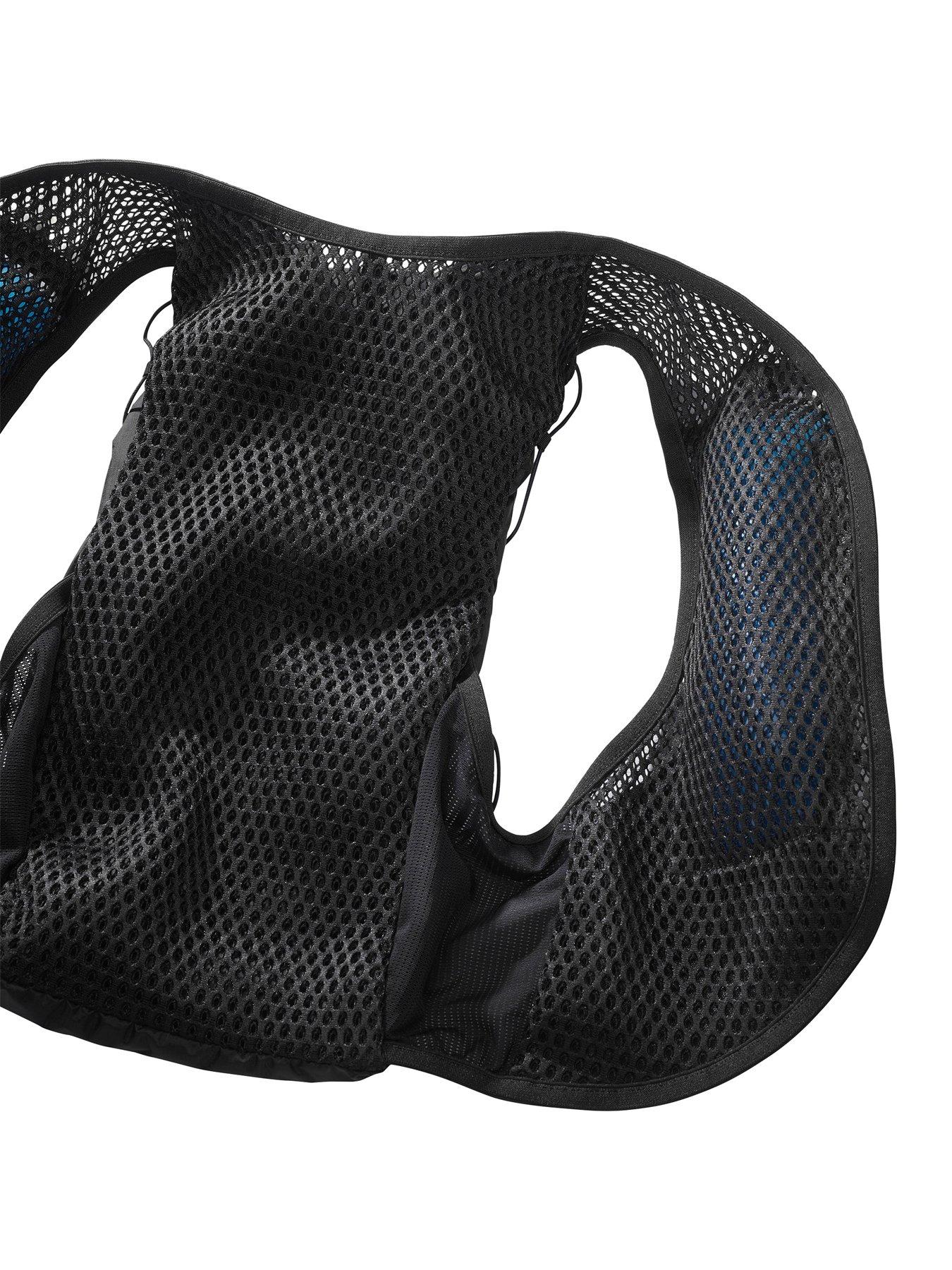 Image 2 of 2 of Salomon Adults Unisex Running Active Skin 12 Hydration Vest Set - Black