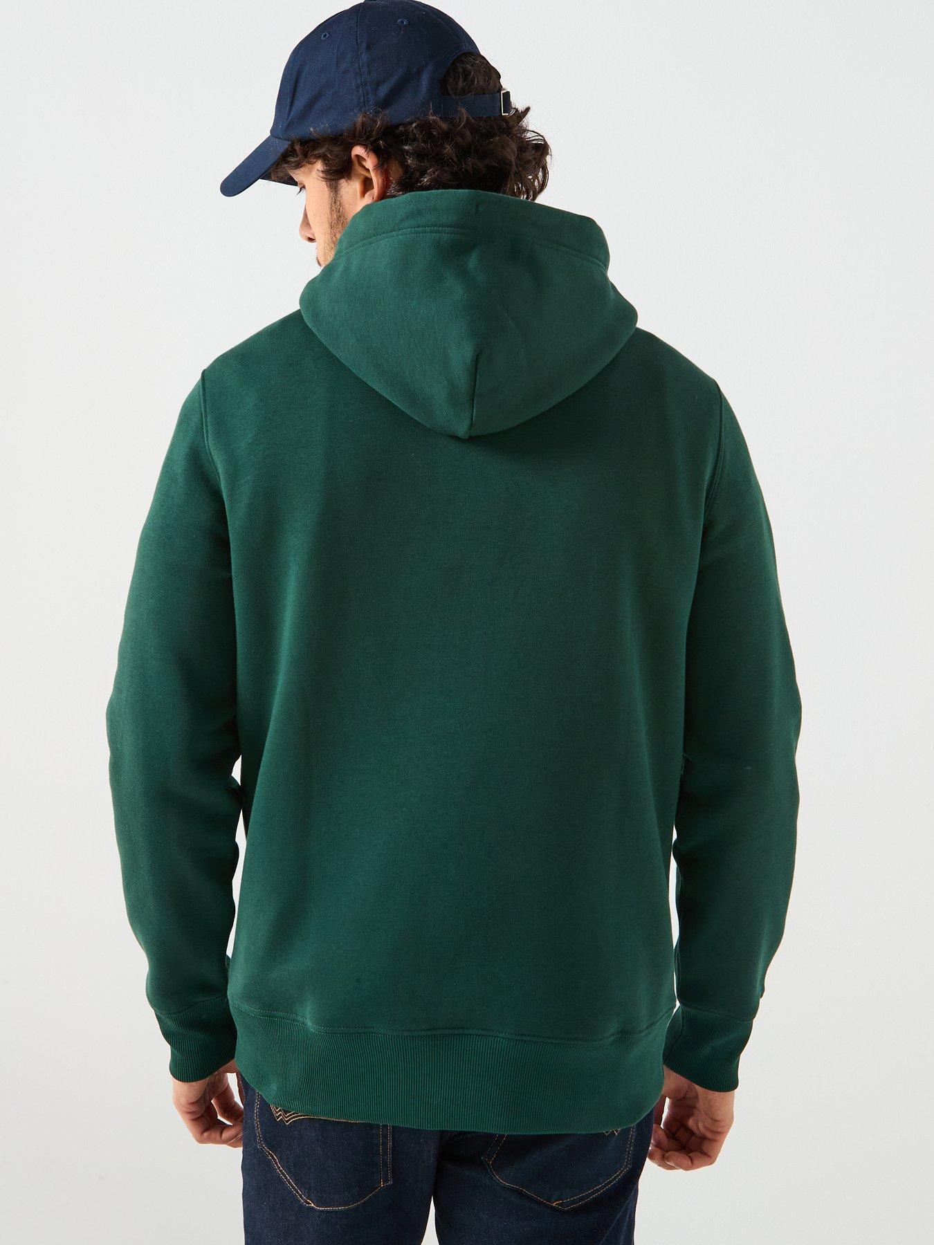 Image 2 of 6 of GANT Regular Fit Shield Hoodie - Green