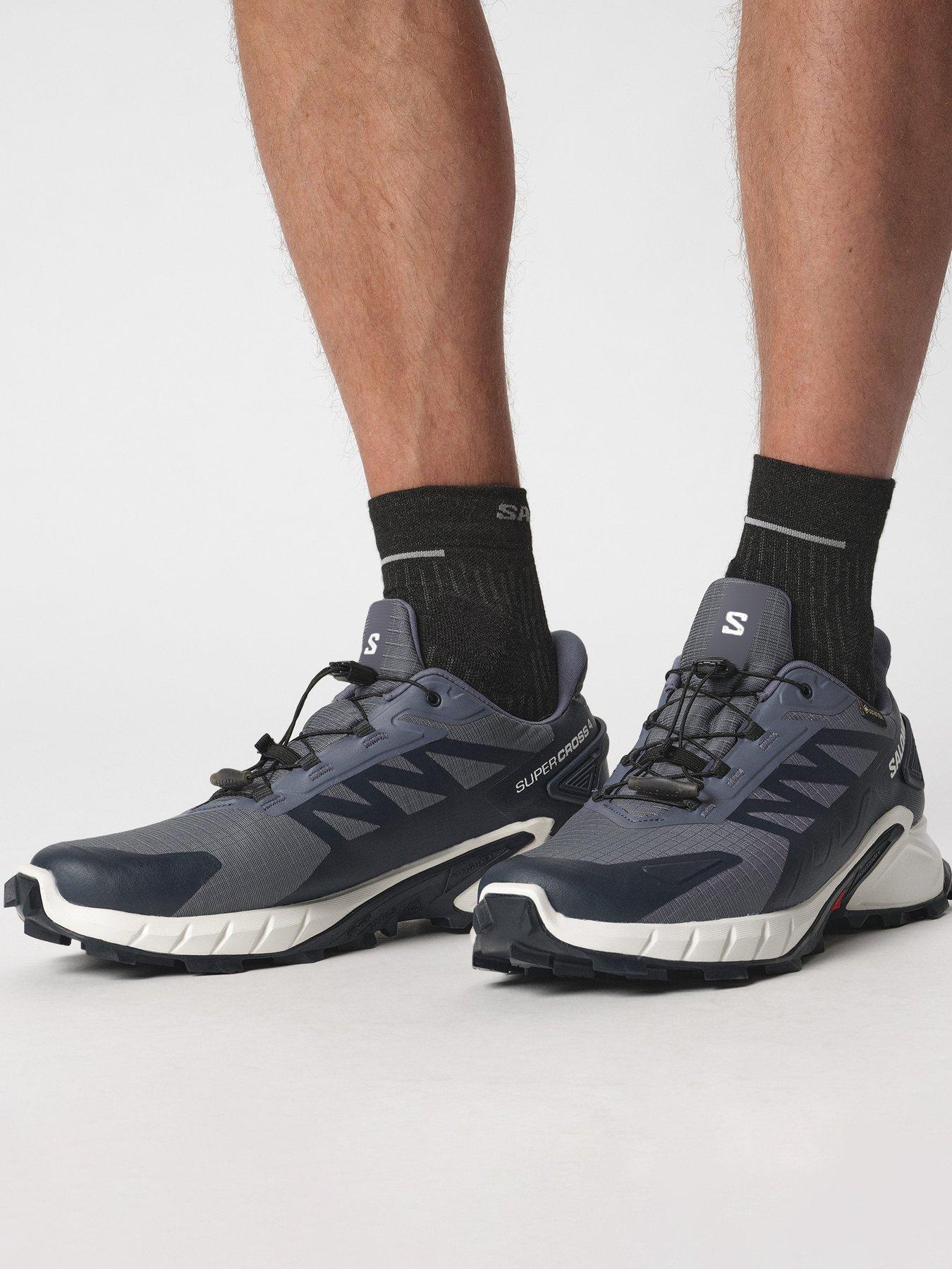 Image 7 of 7 of Salomon Mens Trail Running Supercross 4 Goretex Trainers - Blue