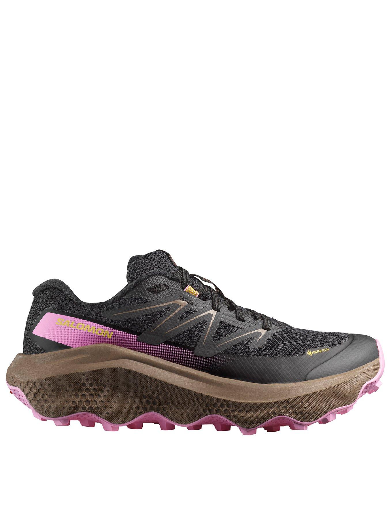 Salomon Women'S Trail Running Ultra Flow 2 Gore-Tex Trainers - Black/Purple