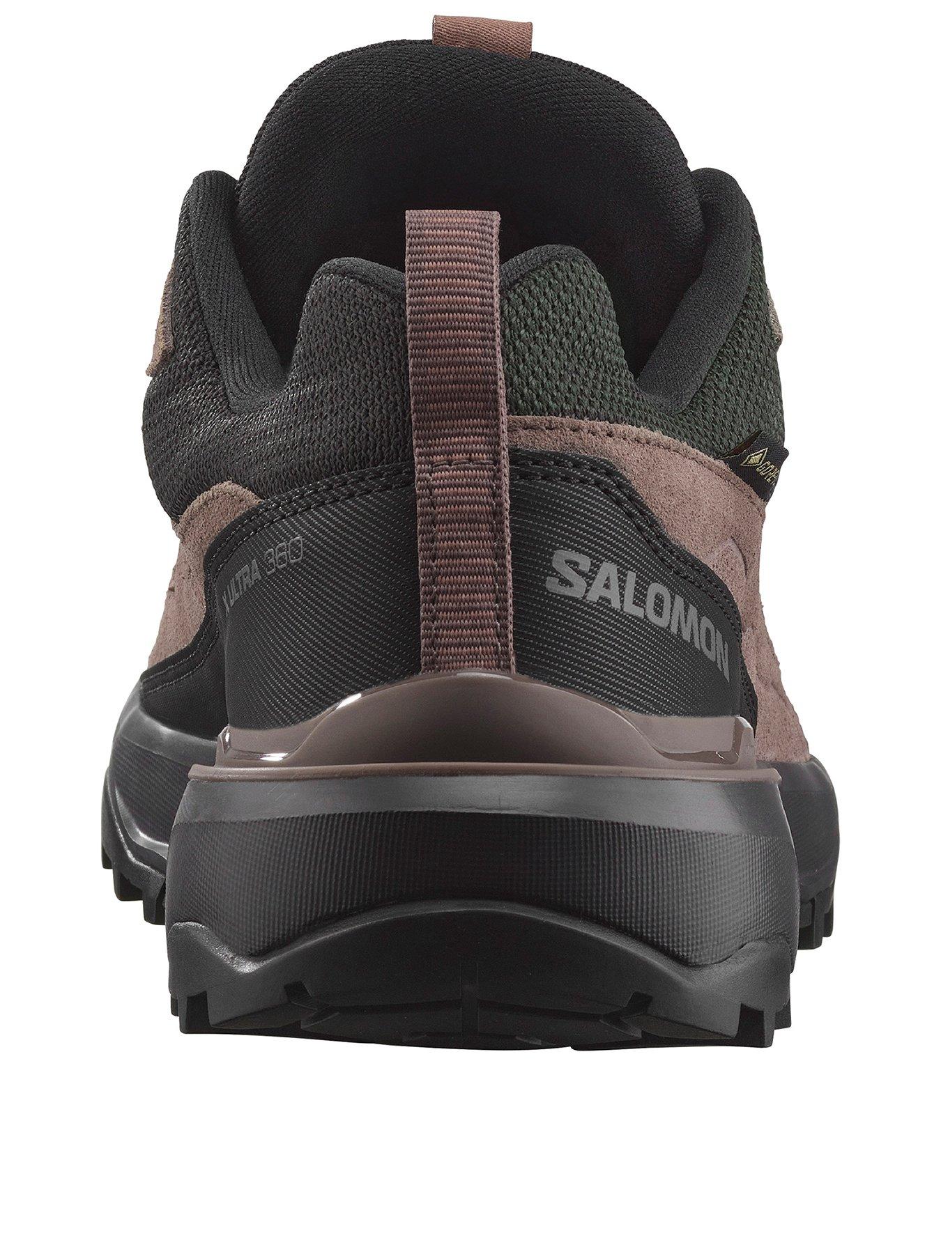 Image 3 of 7 of Salomon Womens Hiking X Ultra 360 Leather Goretex Shoes - Brown