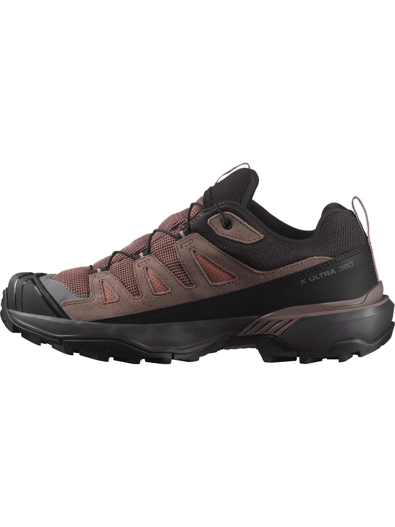 Image 6 of 7 of Salomon Womens Hiking X Ultra 360 Leather Goretex Shoes - Brown