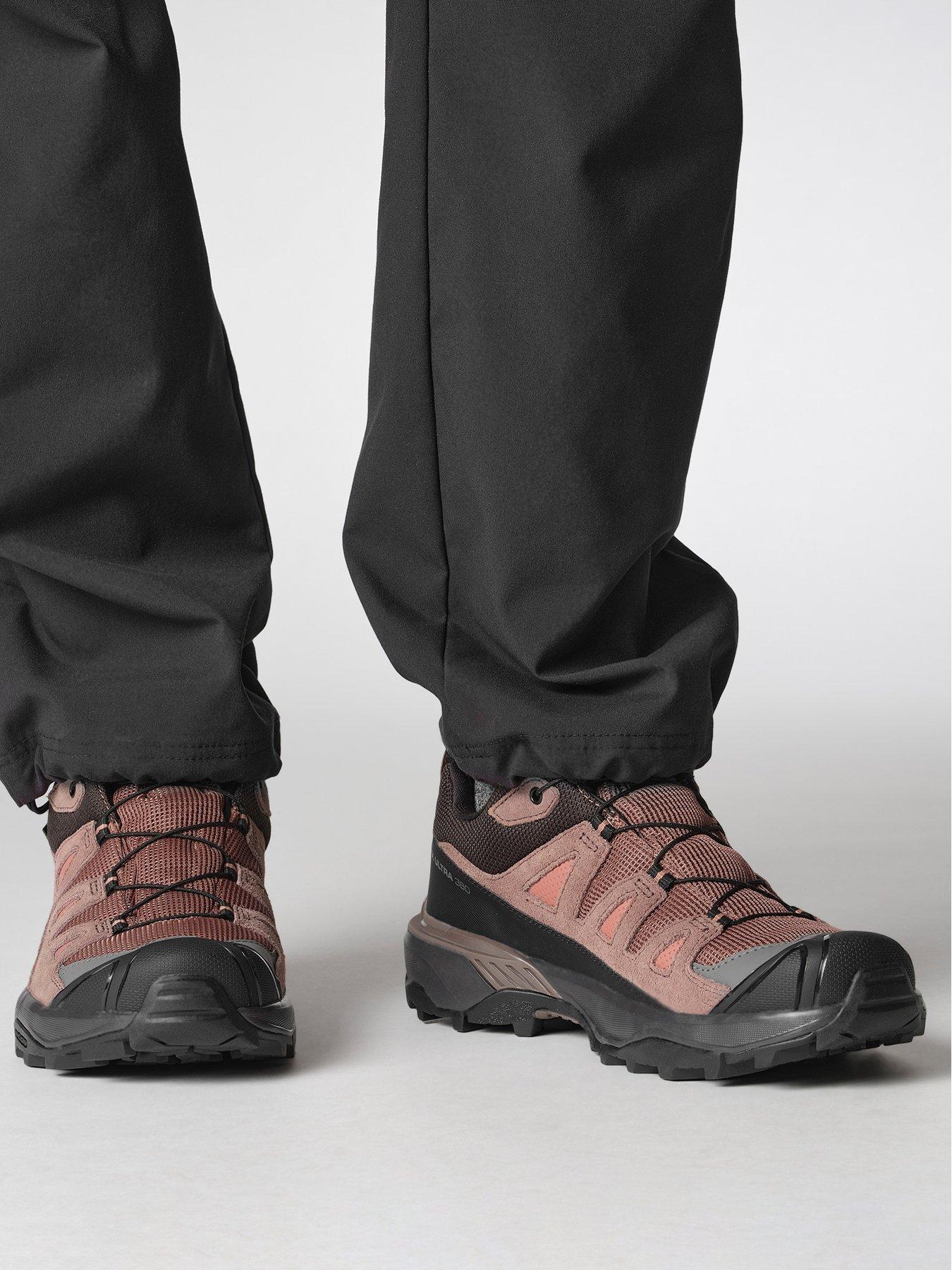 Image 7 of 7 of Salomon Womens Hiking X Ultra 360 Leather Goretex Shoes - Brown