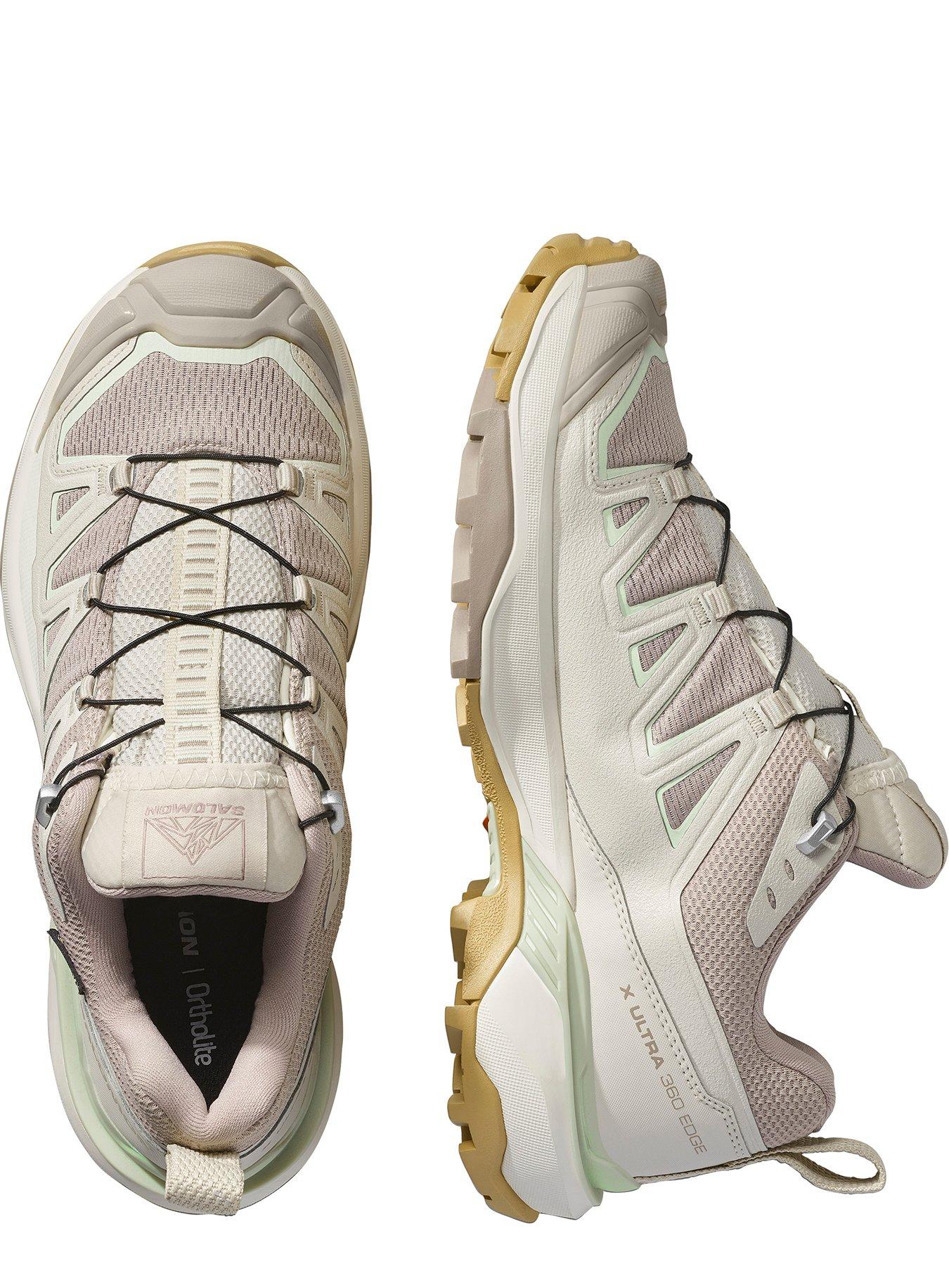 Image 4 of 6 of Salomon Womens Outdoor X Ultra 360 Edge Goretex Trainers - Beige