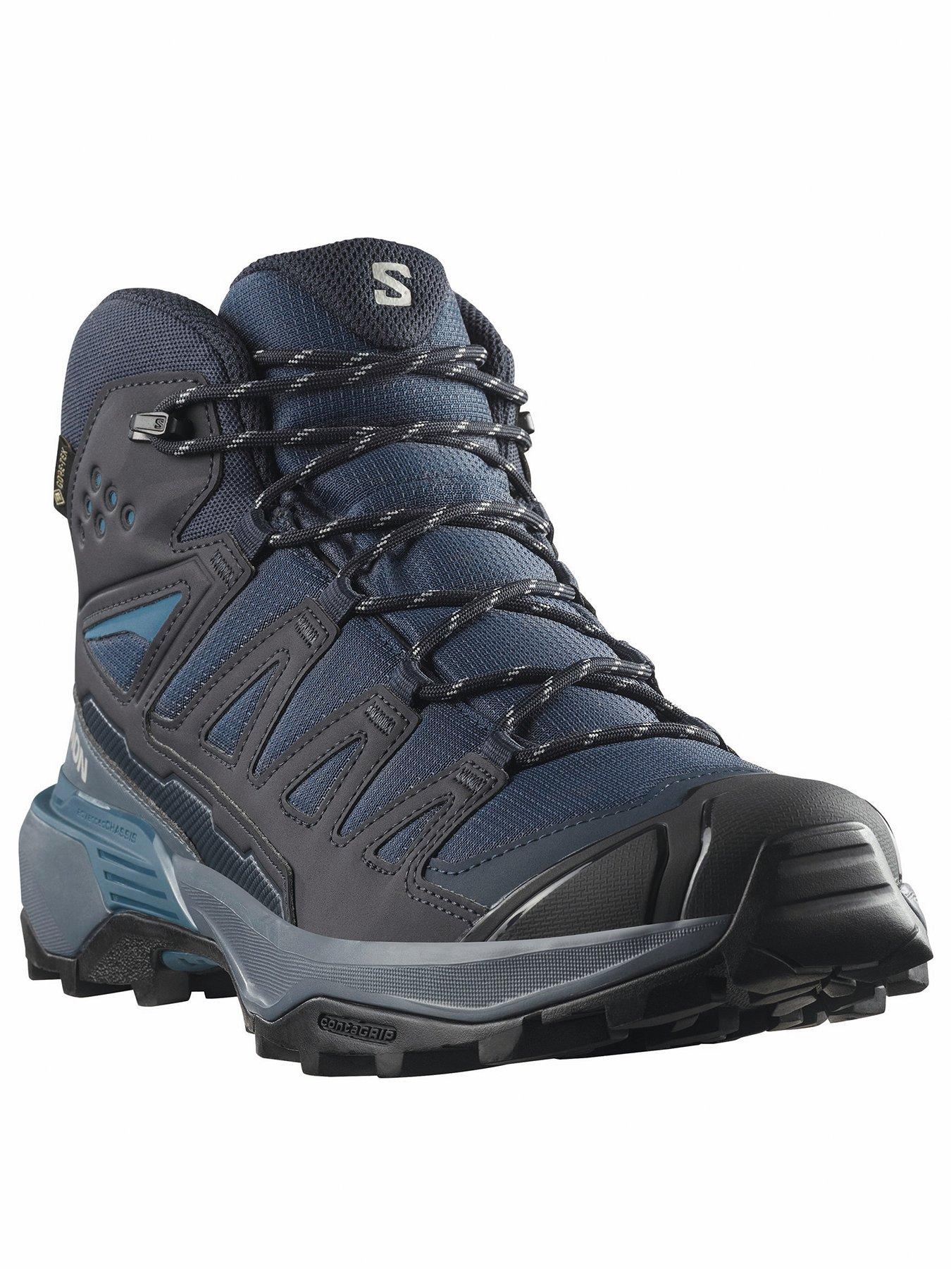 Image 2 of 7 of Salomon Mens Hiking X Ultra 360 Goretex Mid Boots - Blue
