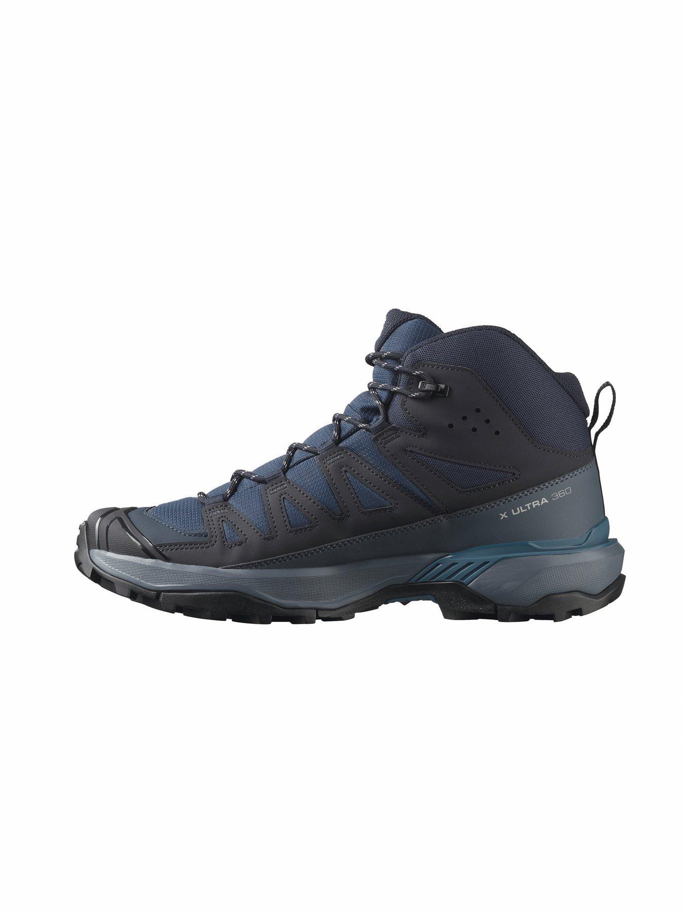 Image 7 of 7 of Salomon Mens Hiking X Ultra 360 Goretex Mid Boots - Blue