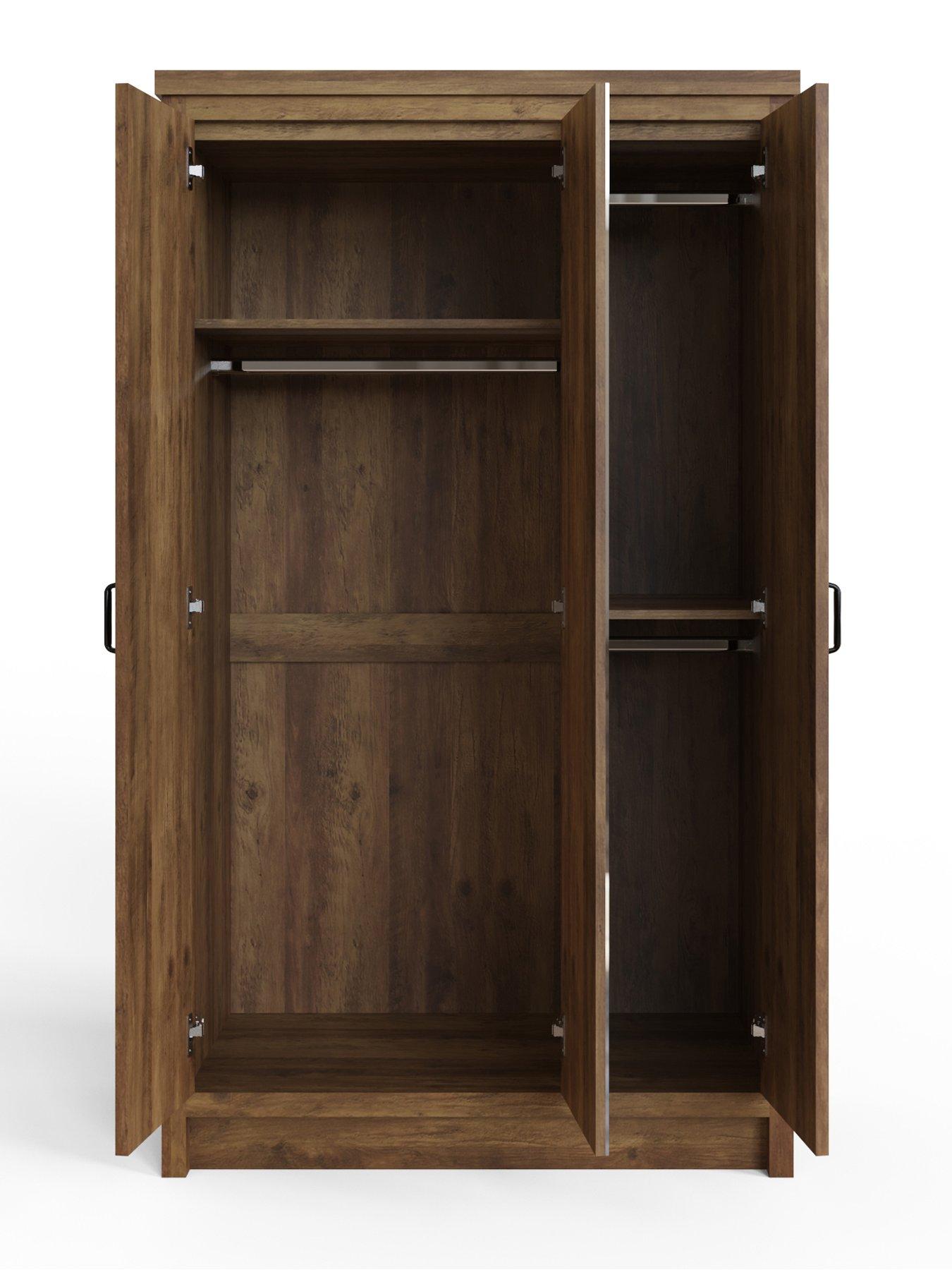 Image 6 of 7 of GFW Boston 3 Door Mirrored Wardrobe