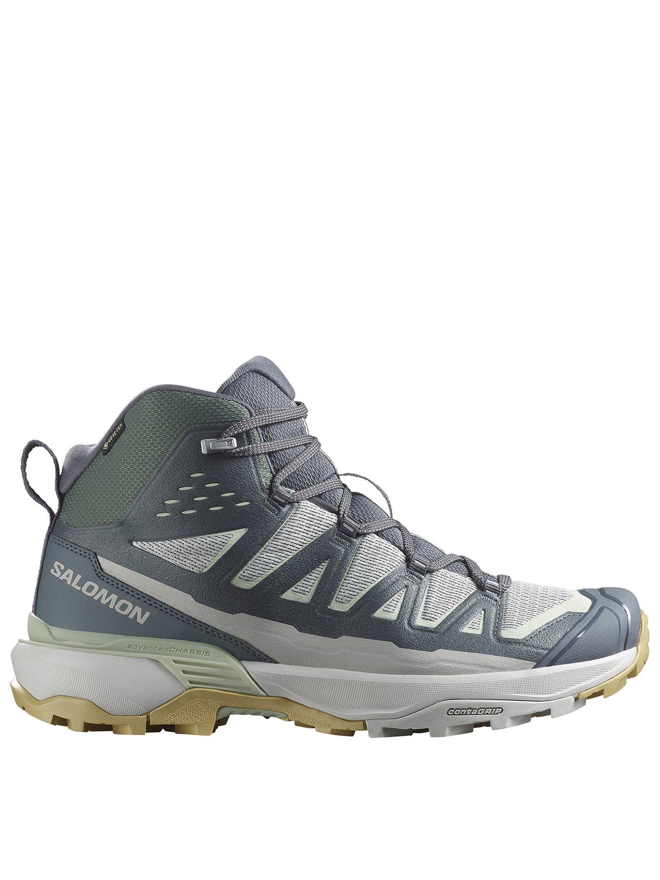 Salomon: Mens Outdoor X Ultra 360 Edge Goretex mid Boots - Grey