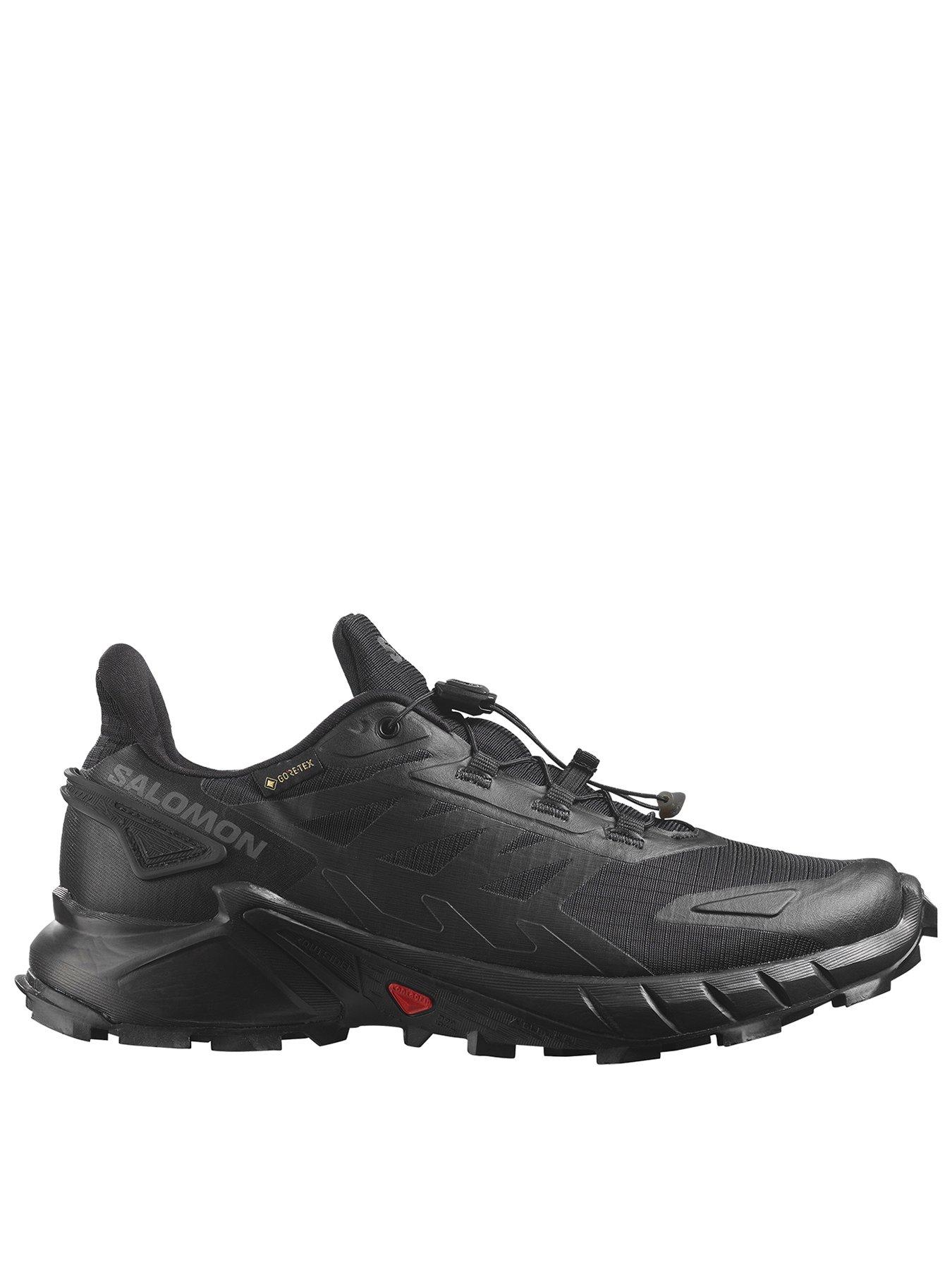 Salomon: Womens Trail Running Supercross 4 Goretex Trainers - Black