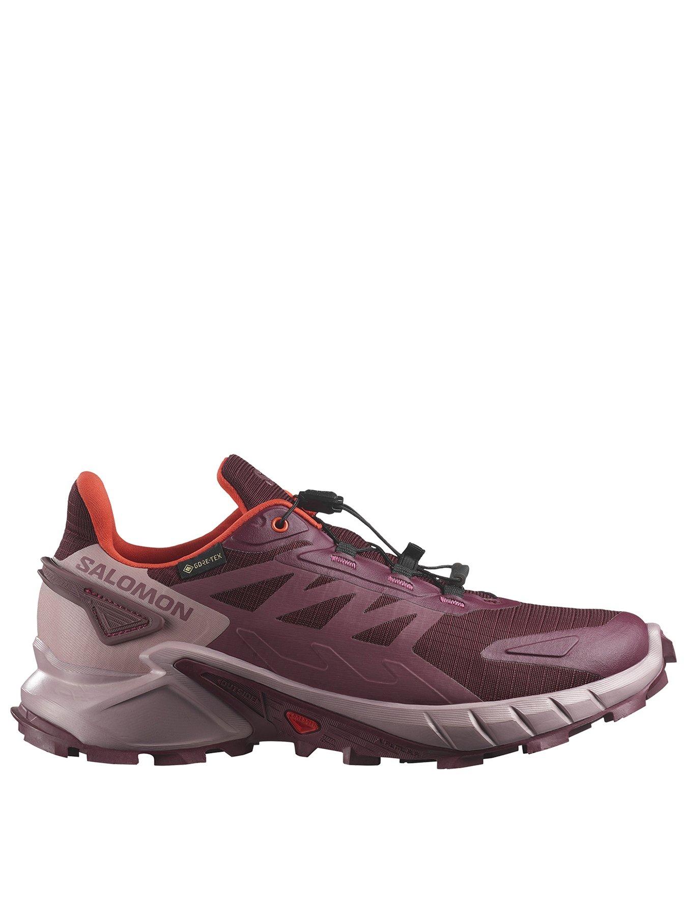 Salomon Womens Trail Running Supercross 4 Goretex Trainers, Purple, Size 4.5, Women