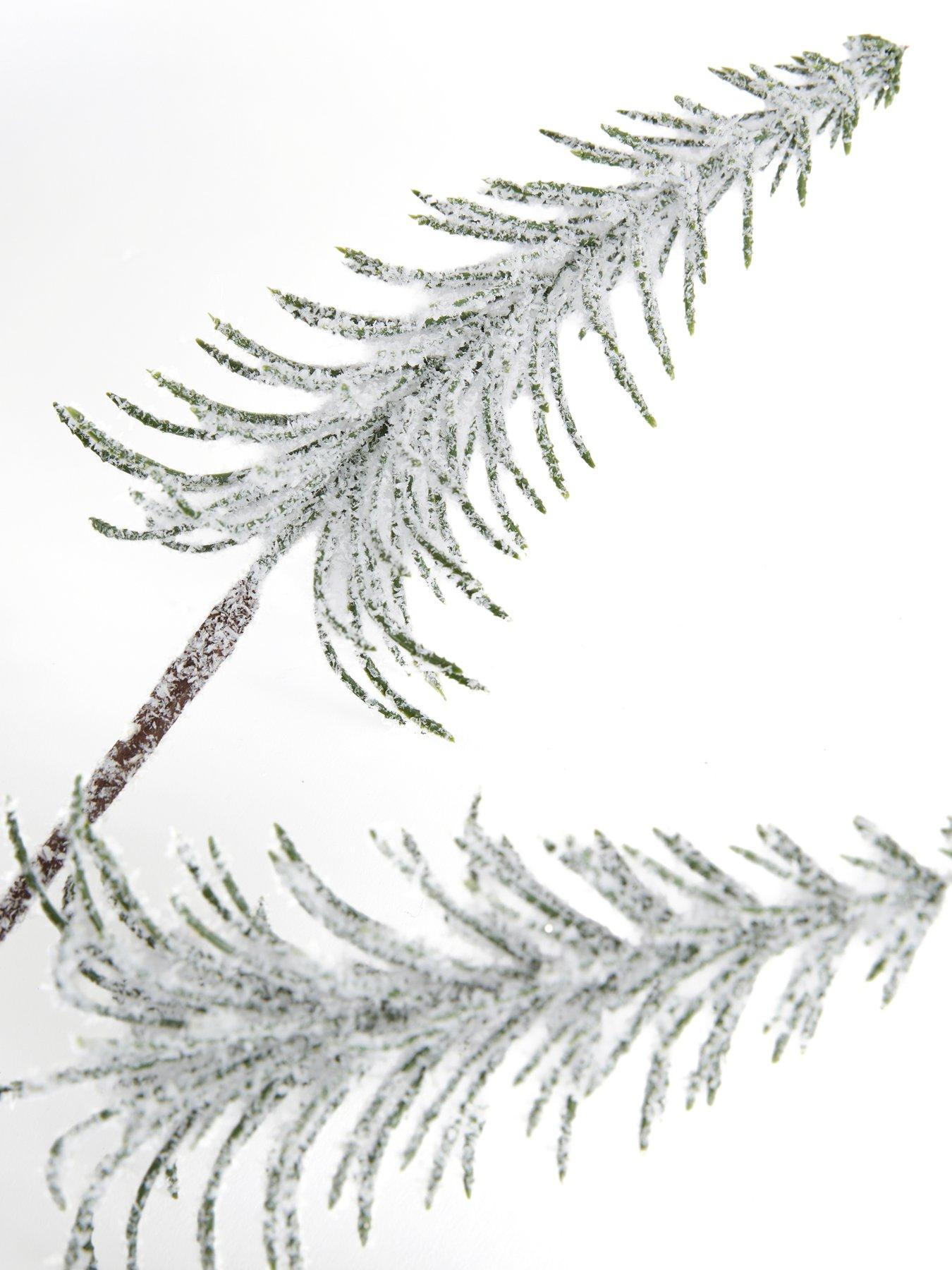 Image 5 of 7 of Festive Set of 5 x 66cm Silver 5 Headed Tree Stems