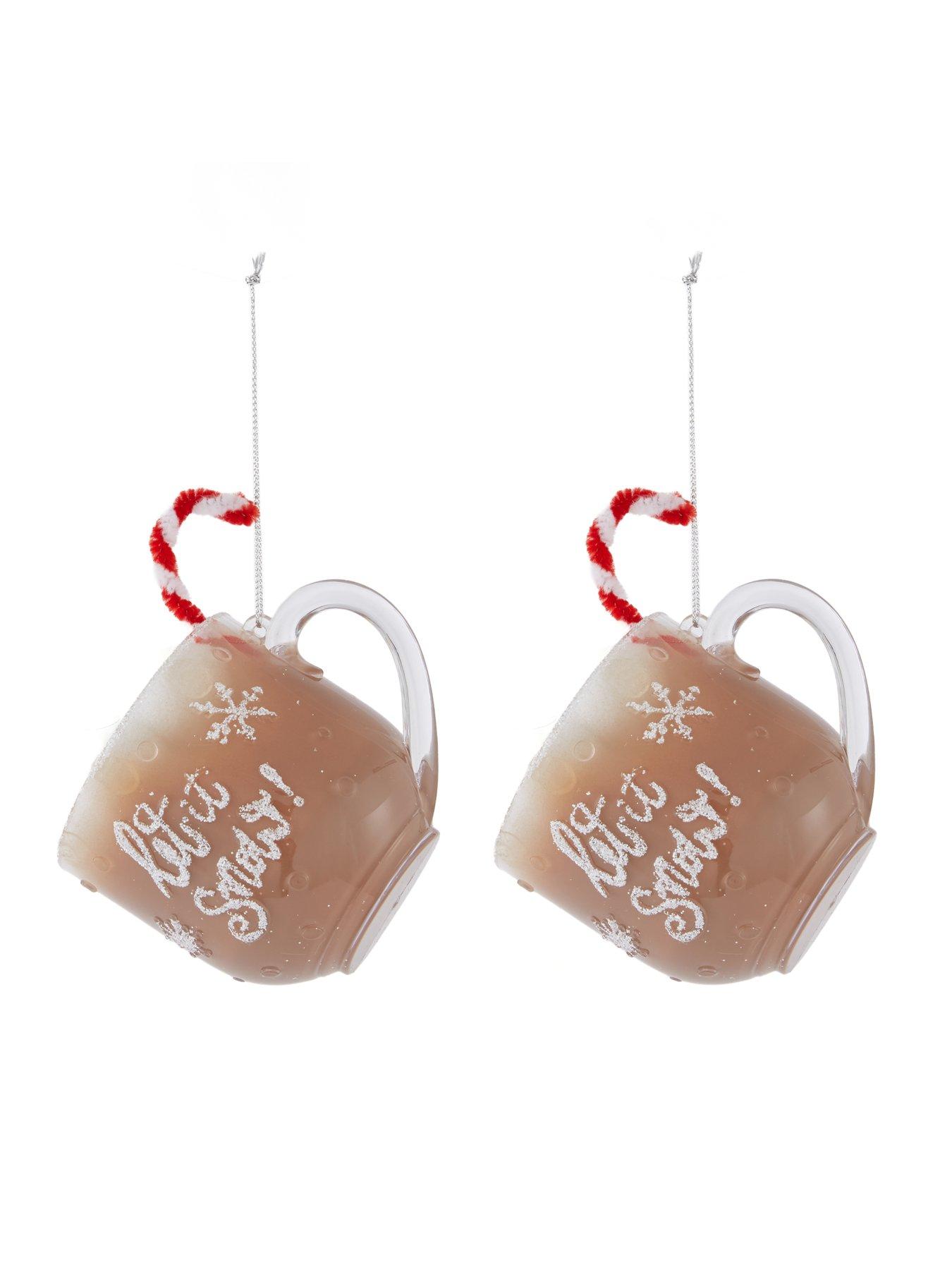 Image 6 of 6 of Festive Set 2 Coffee Cup Tree Decorations