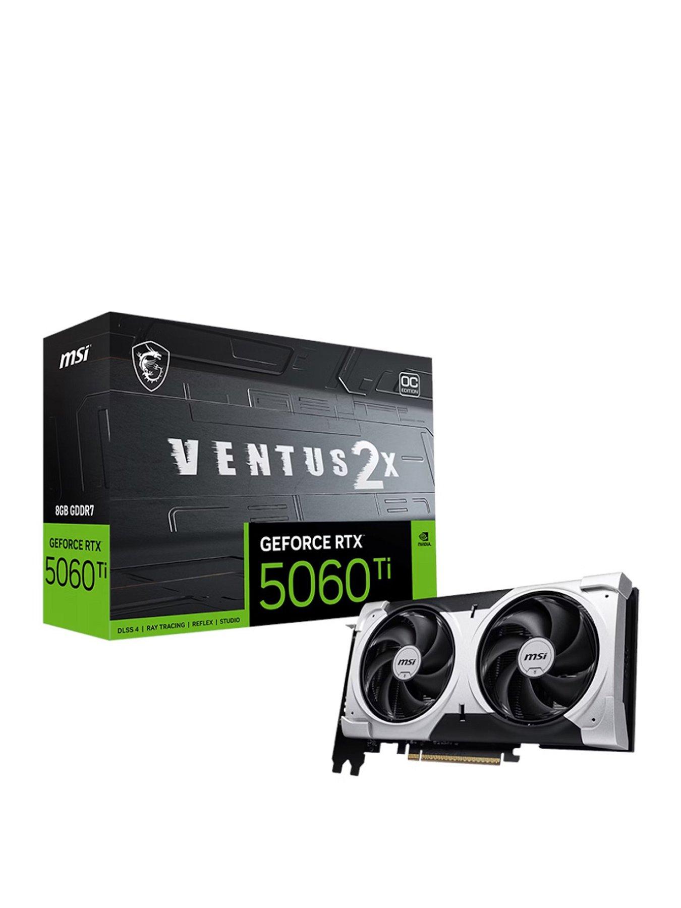 MSI VENTUS 2X OC PLUS GEFORCE RTX 5060 Ti 16 GB GRAPHICS