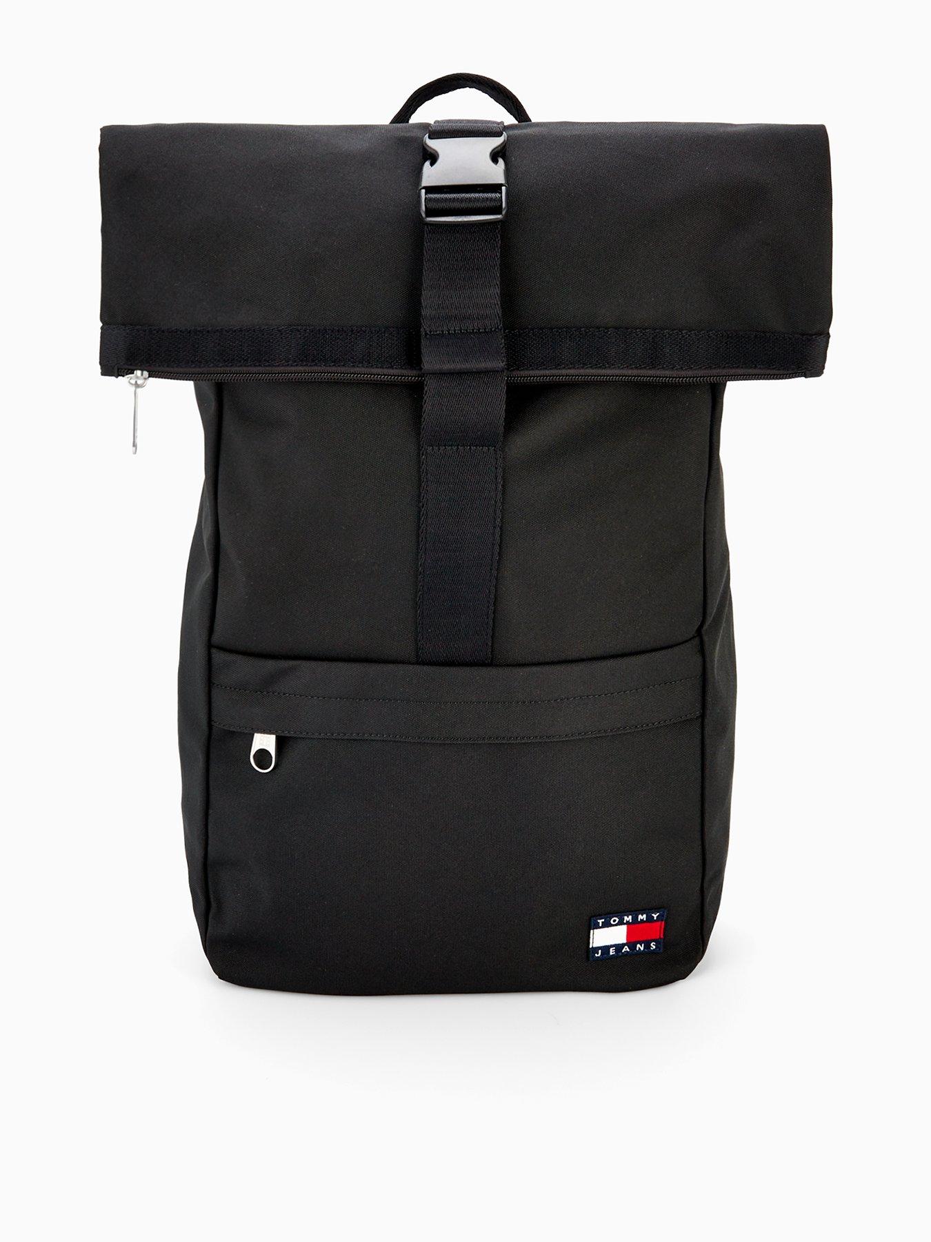 Tommy Jeans Tjm Ess Daily Rolltop Backpack - Black