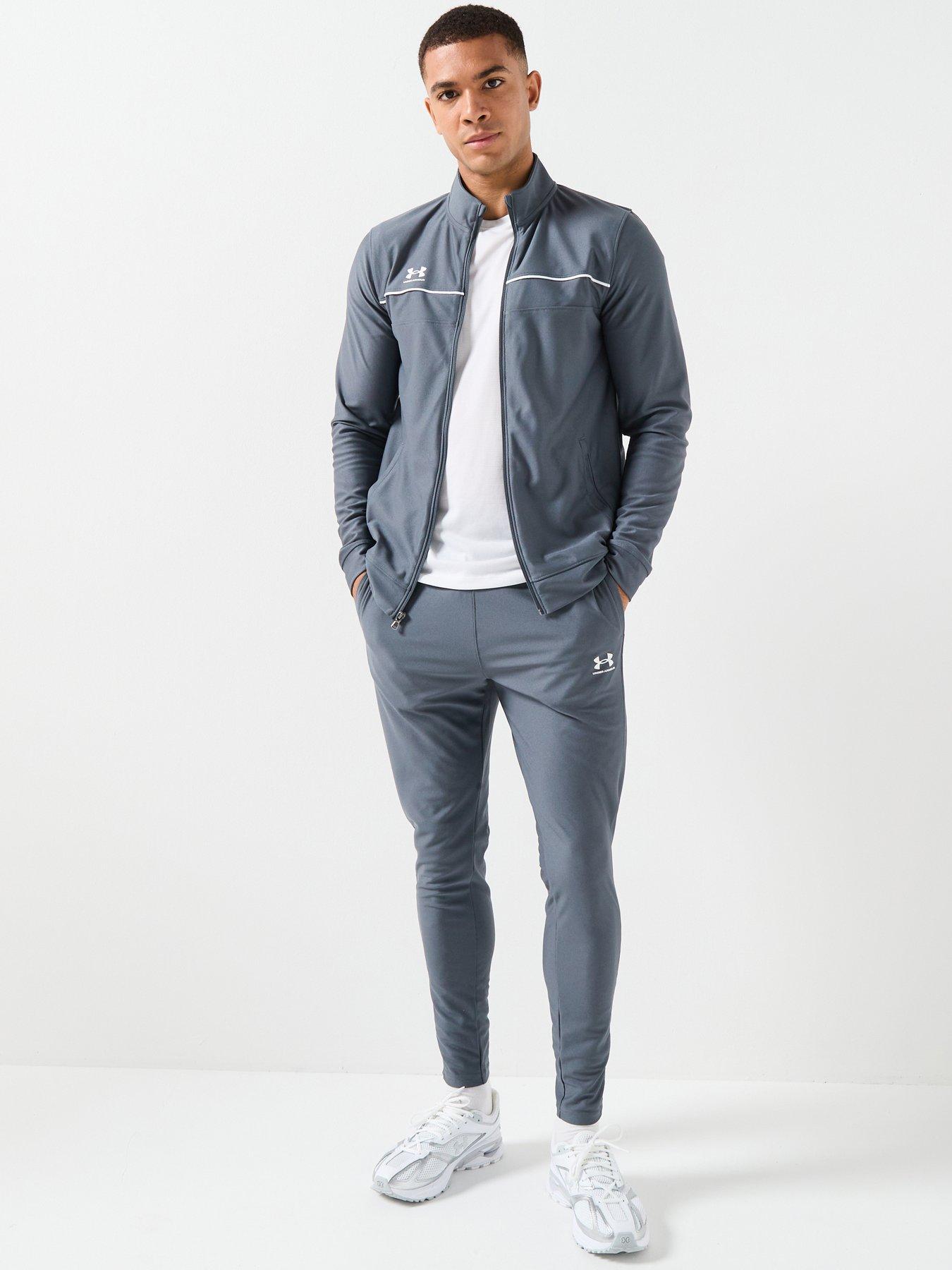 UNDER ARMOUR Mens Challenger Tracksuit - Grey