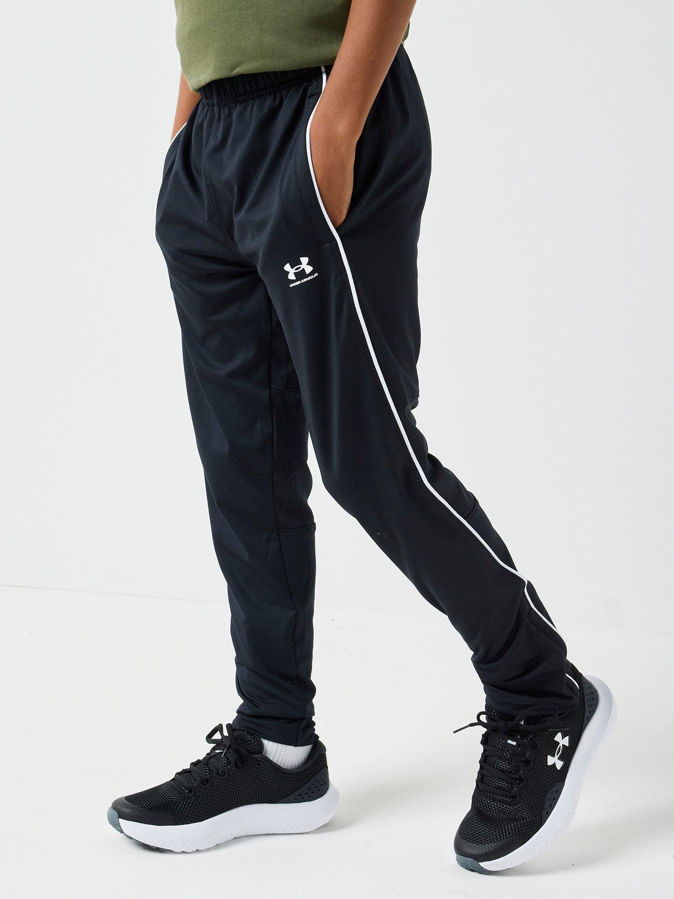 UNDER ARMOUR: Junior Boys Challenger Training Pants - Black