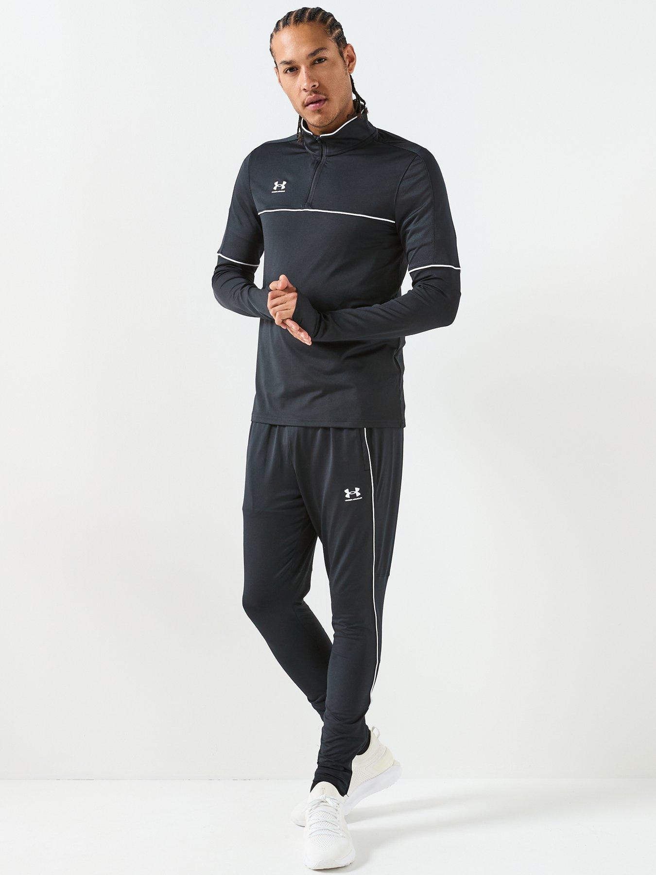 Image 6 of 6 of UNDER ARMOUR Mens Challenger Training Pants - Black/White